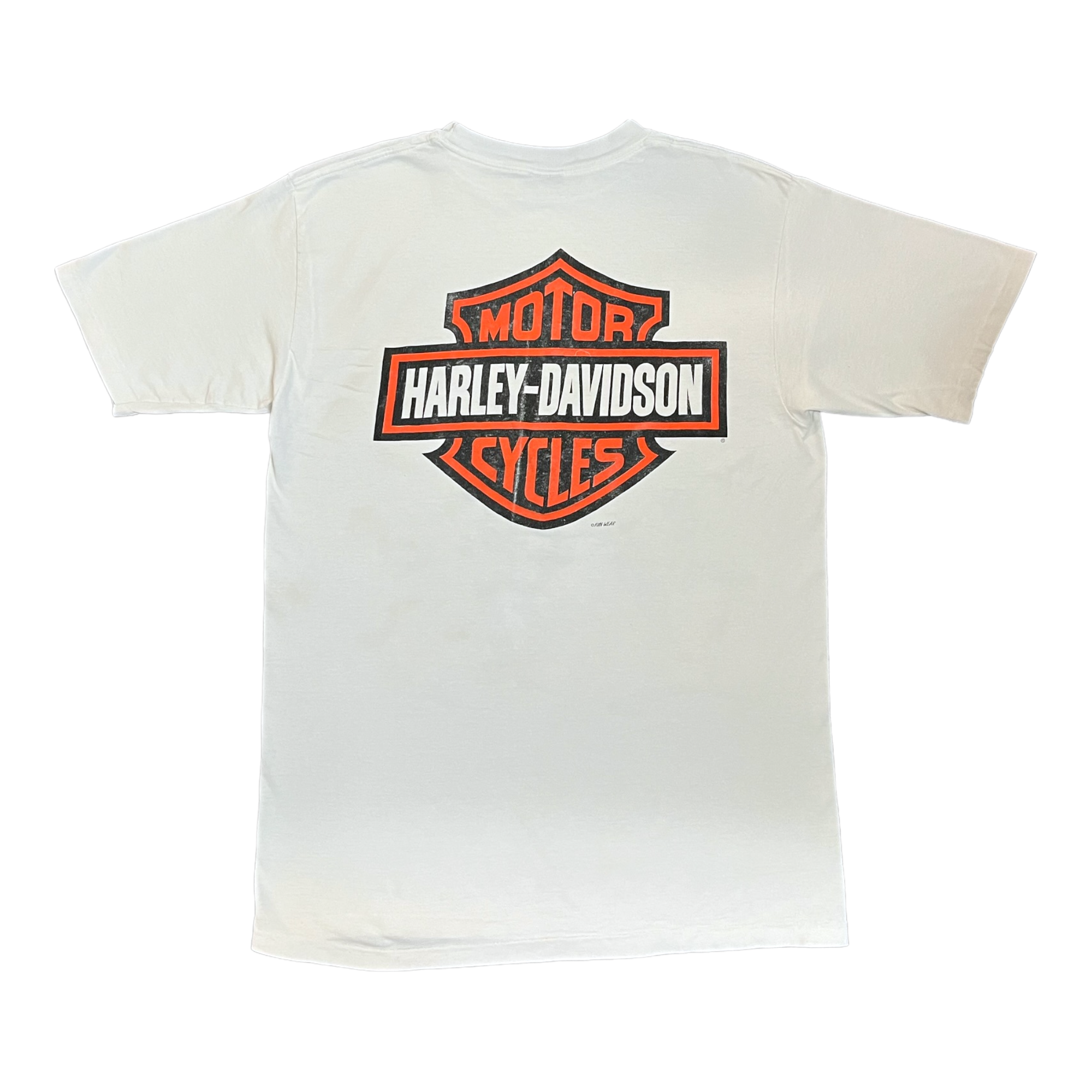90s Harley Davidson Looney Tunes tee L