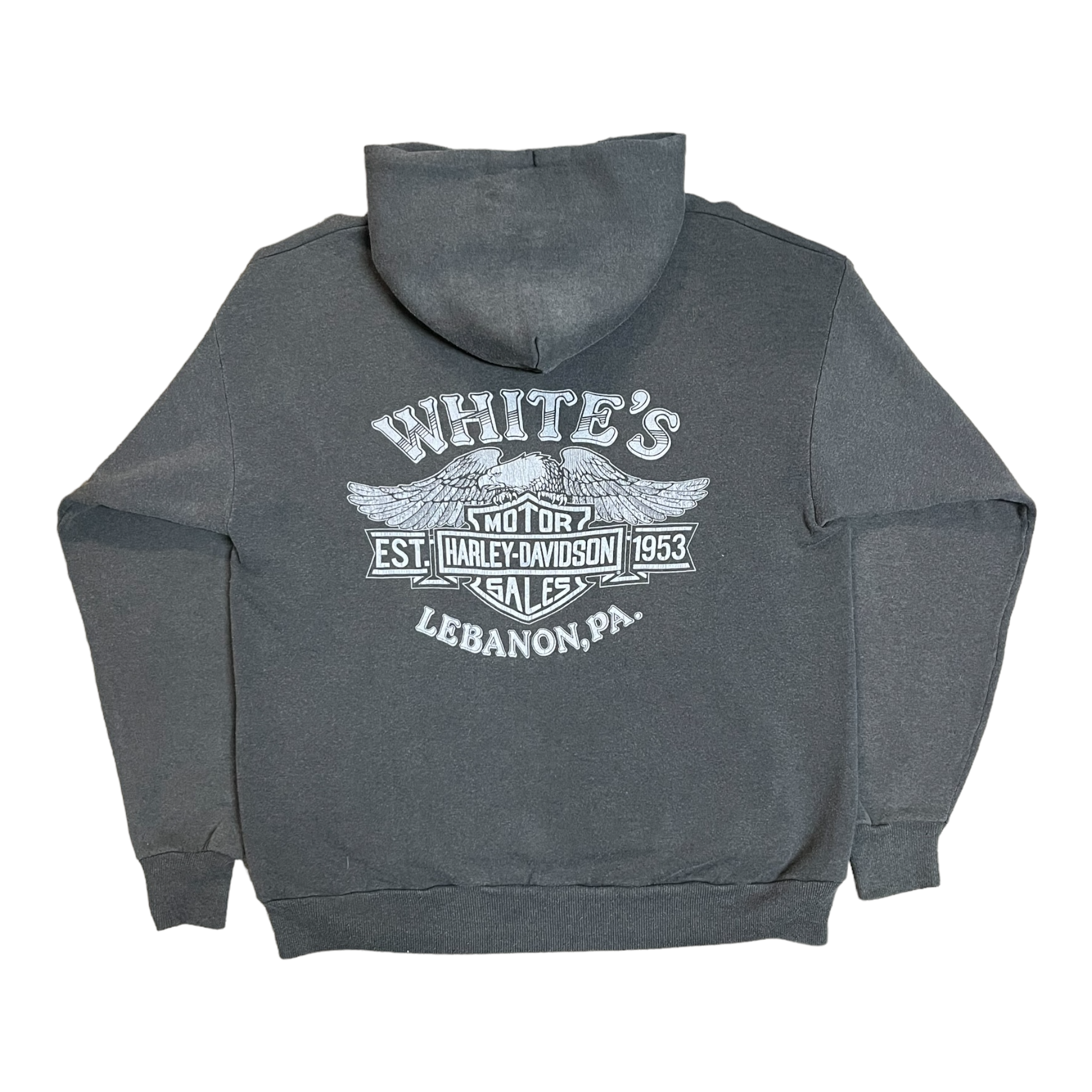 90s Harley Davidson Lebanon PA hoodie L