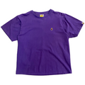 Bape Purple Logo Tee XL