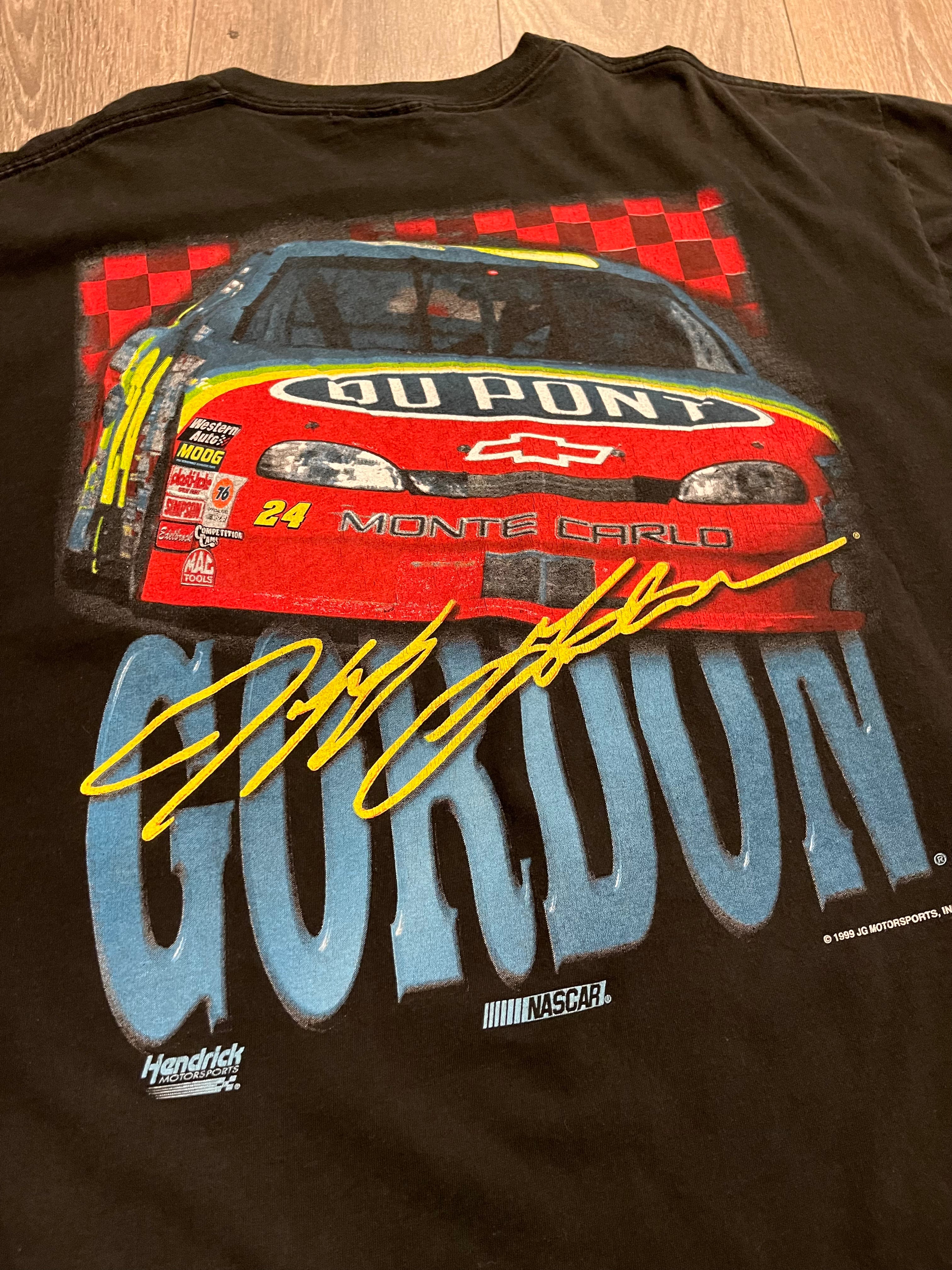 1999 Jeff Gordon racing tee XL