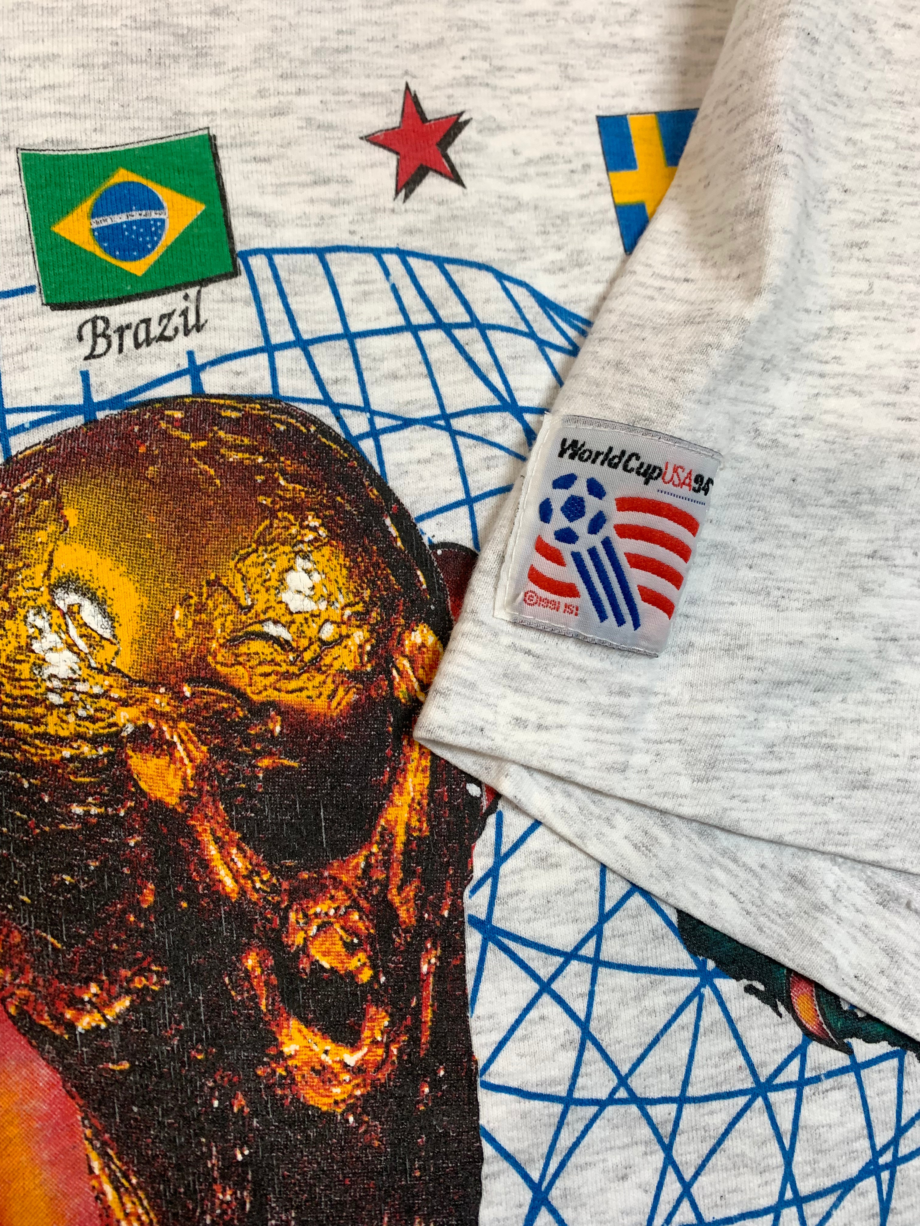 1994 Bulletin World Cup trophy tee M