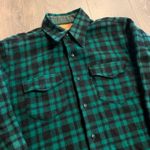 Load image into Gallery viewer, GWG Green/Black Flannel XL
