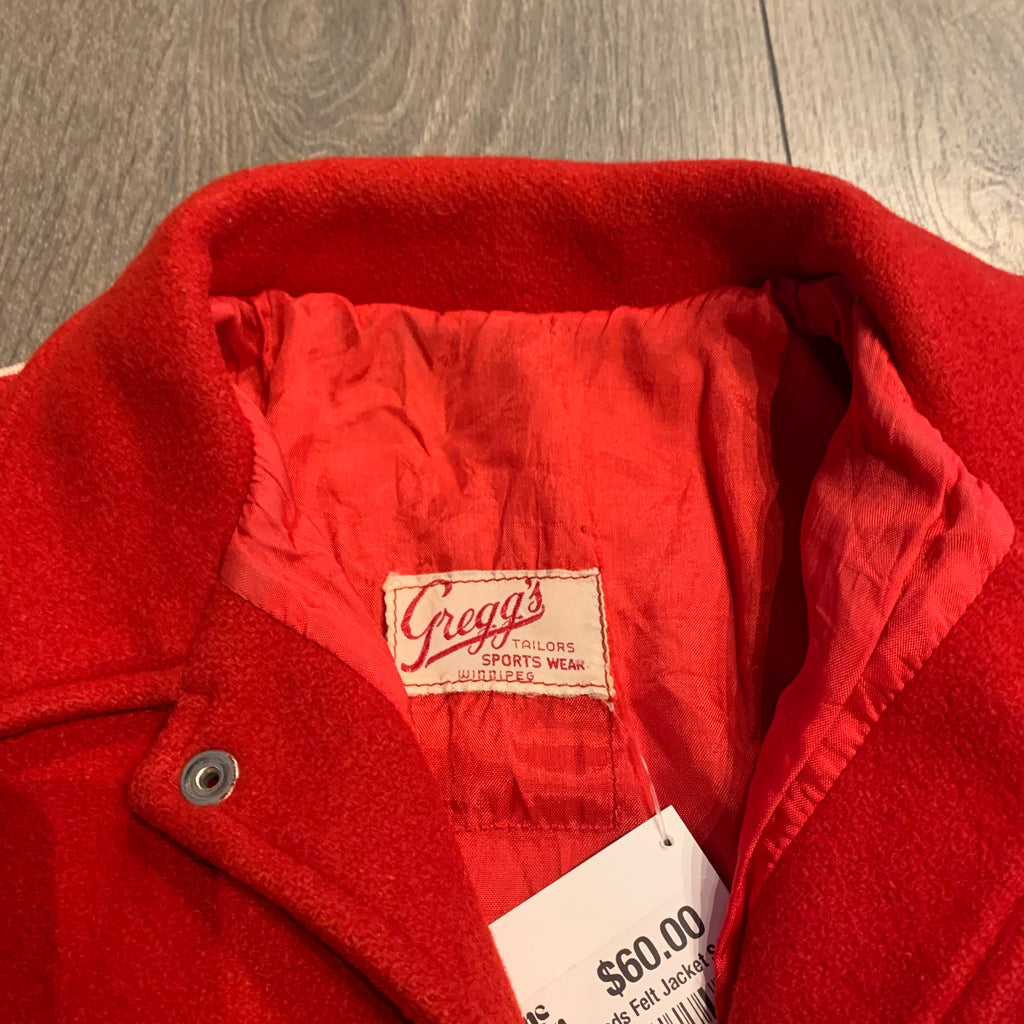 Winnipeg Rods Felt Jacket M