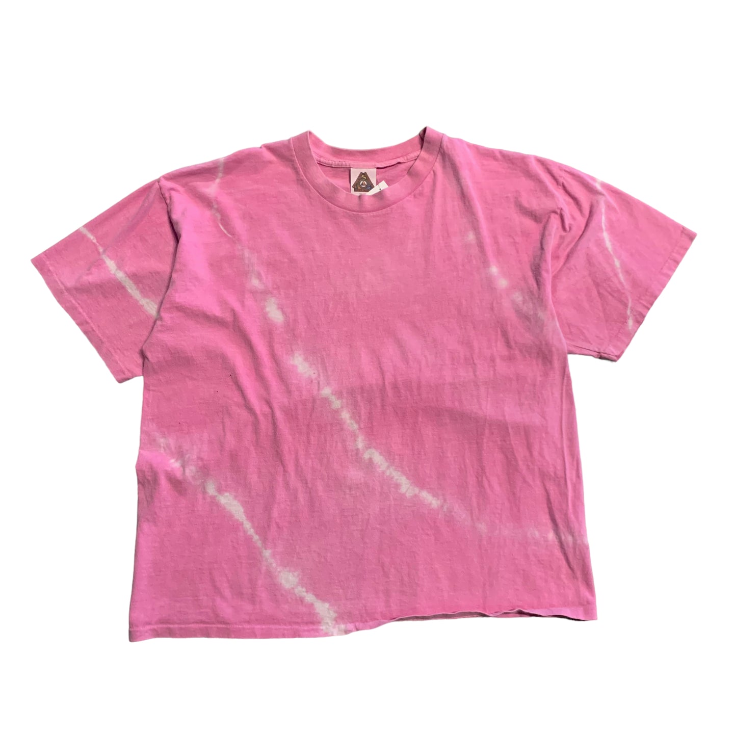 90s Pink Hypercolor Thermal Tee L