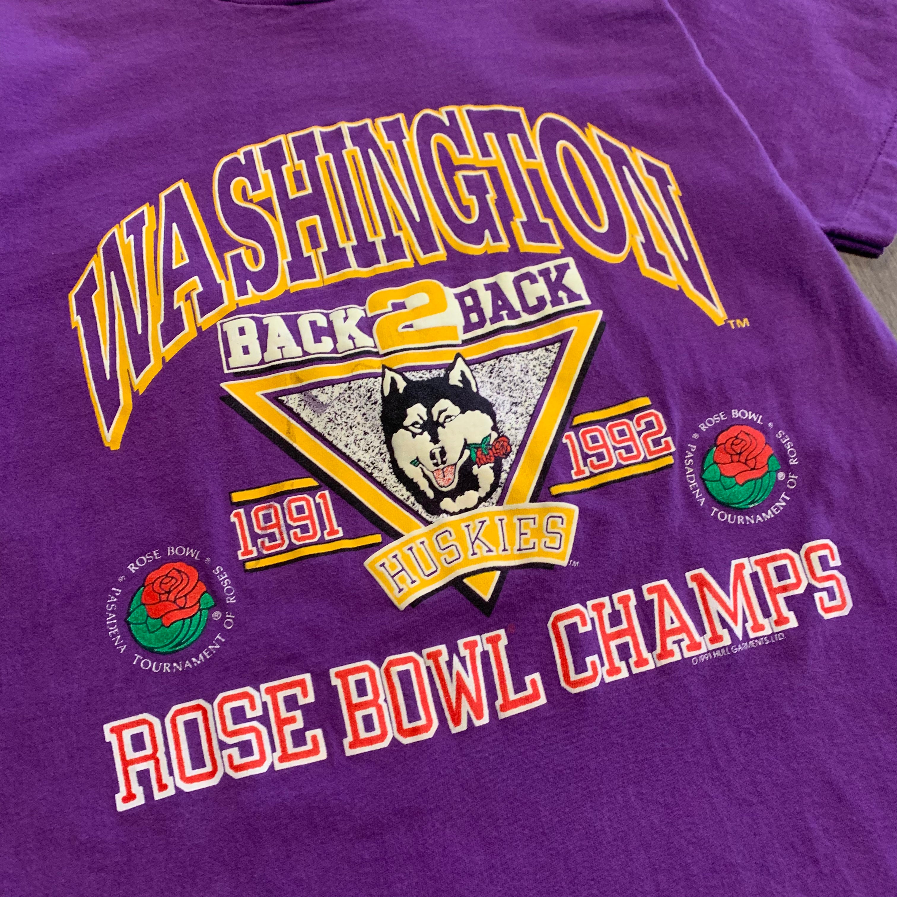 92’ Huskies Rosebowl Tee L