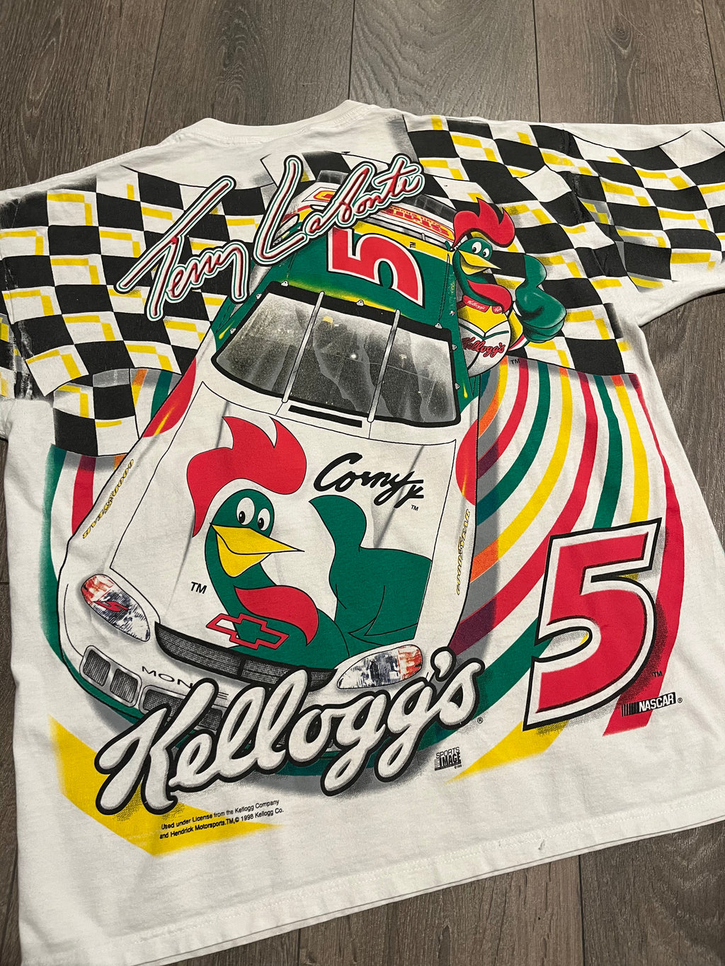 1998 Kellogg Racing tee M