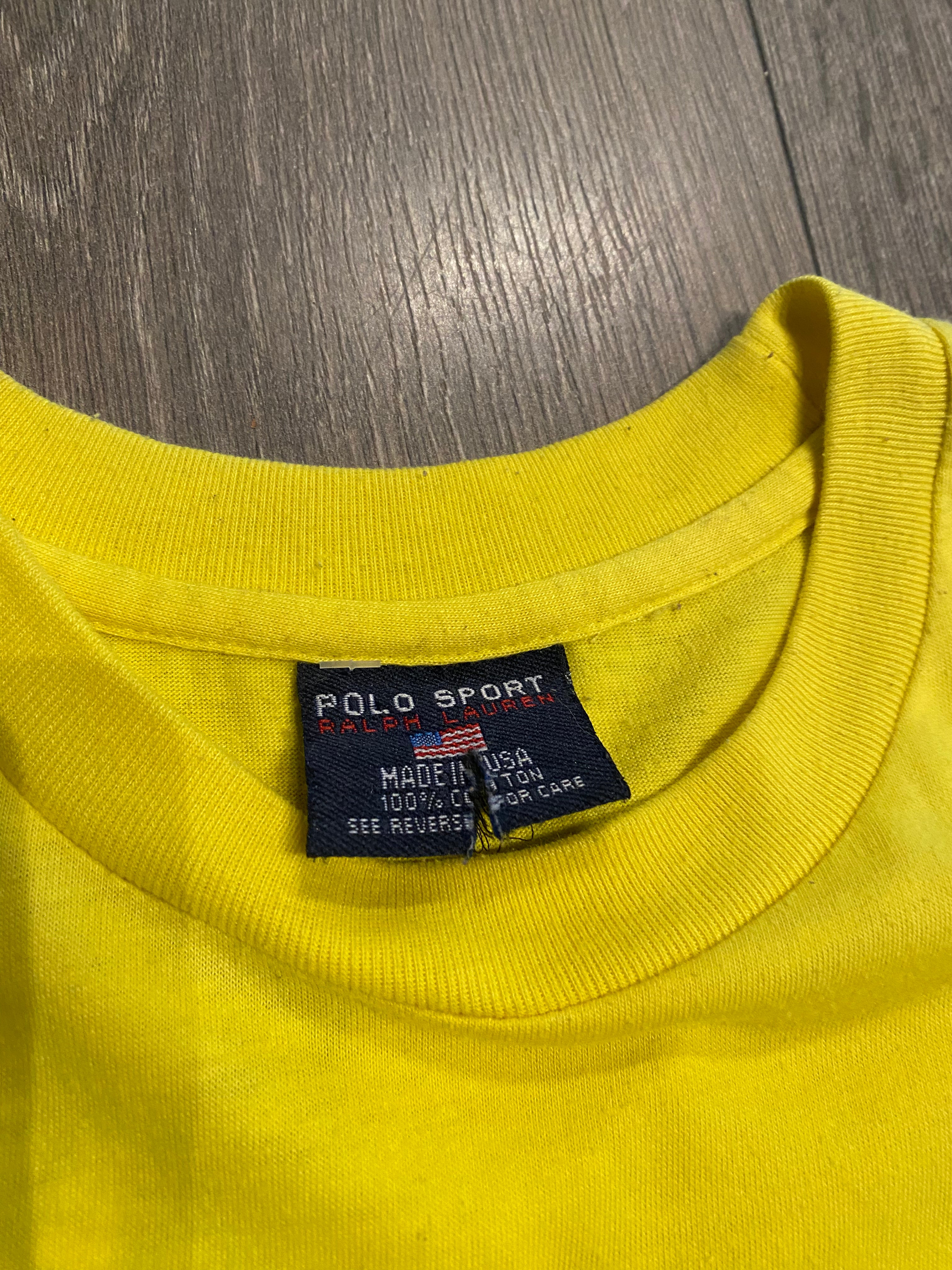 1990s Polo Sport Surf Tee L