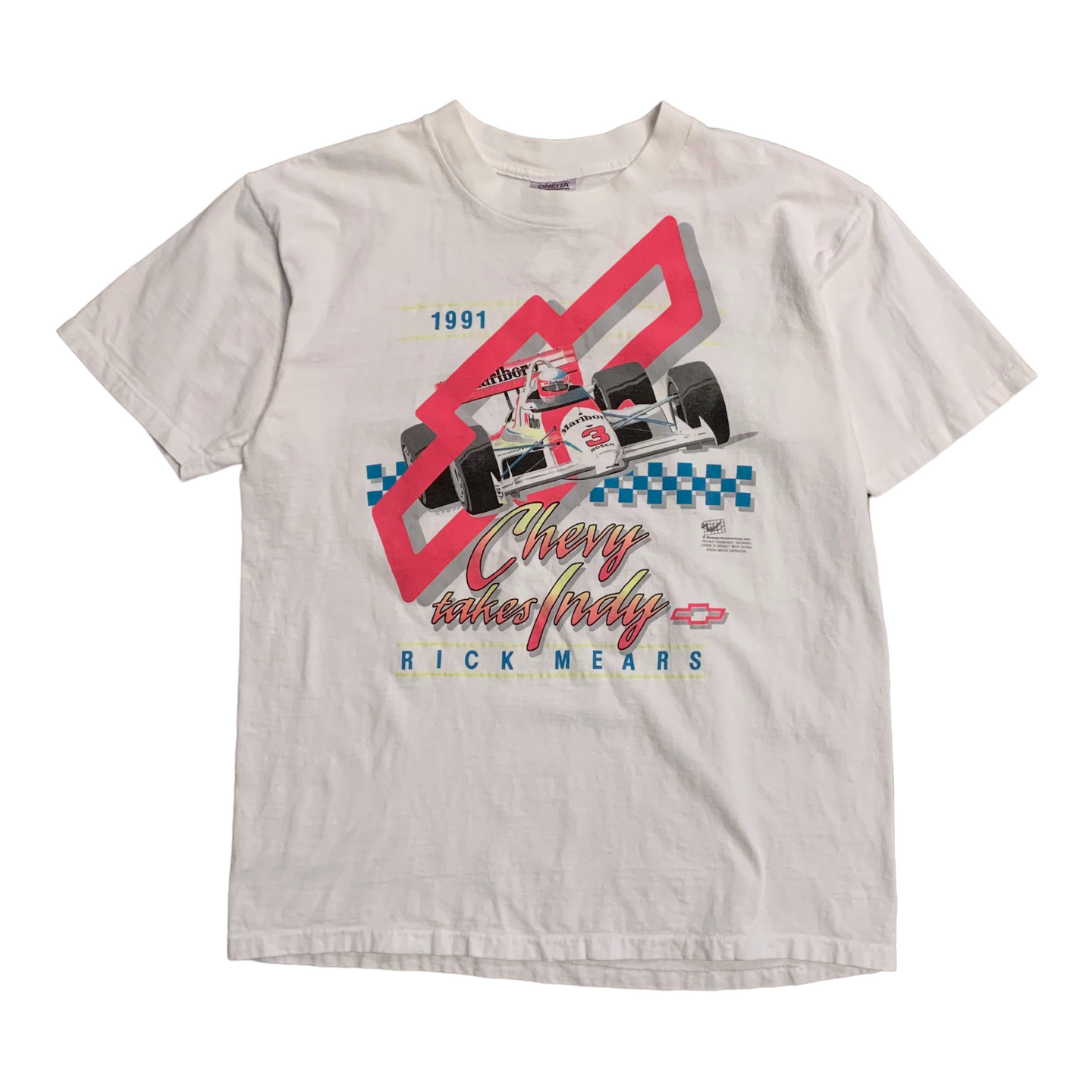 91 Rick Mears Tee XL