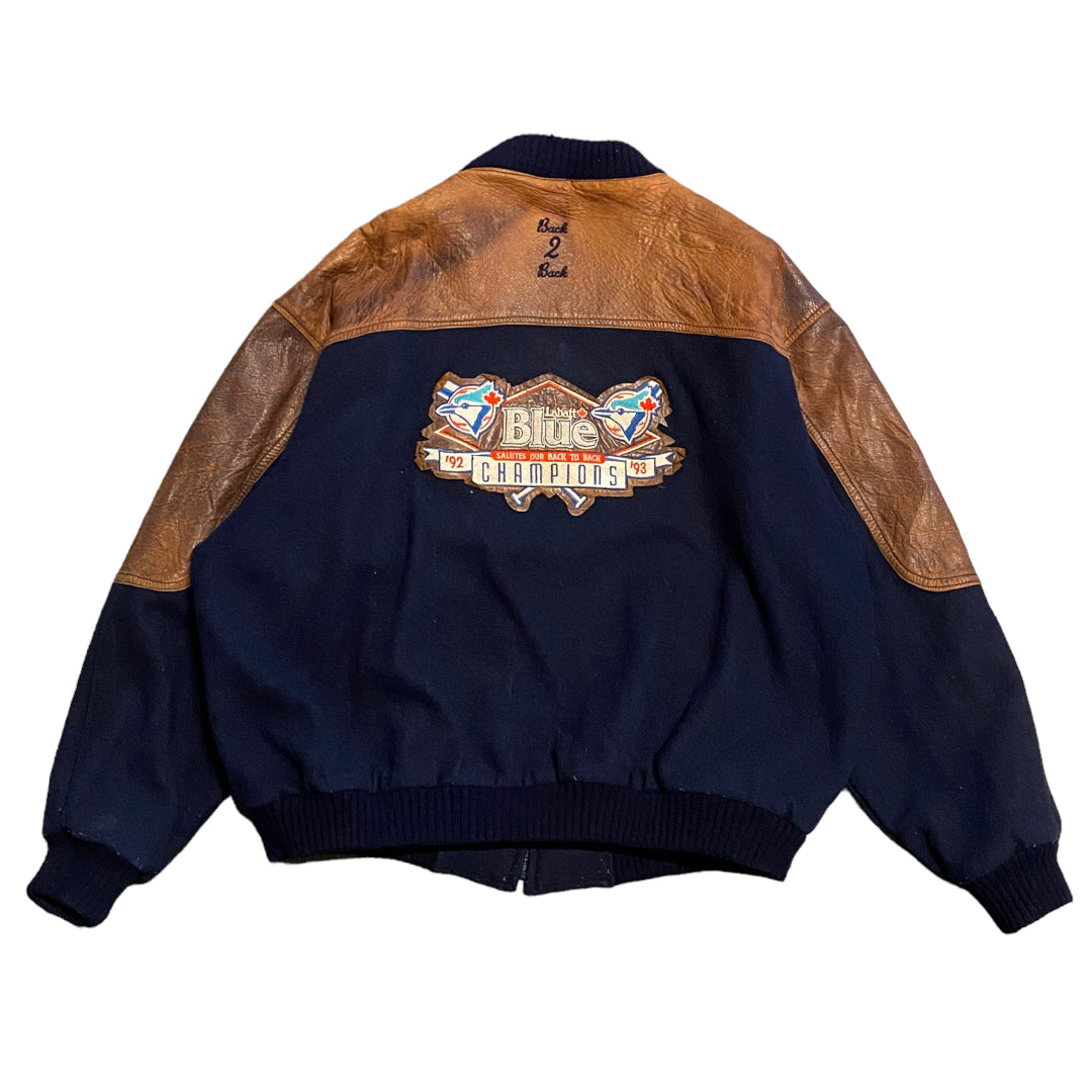 1993 Toronto Blue Jays Back 2 Back jacket L/XL