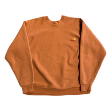 Load image into Gallery viewer, Orange Carhartt Pullover L
