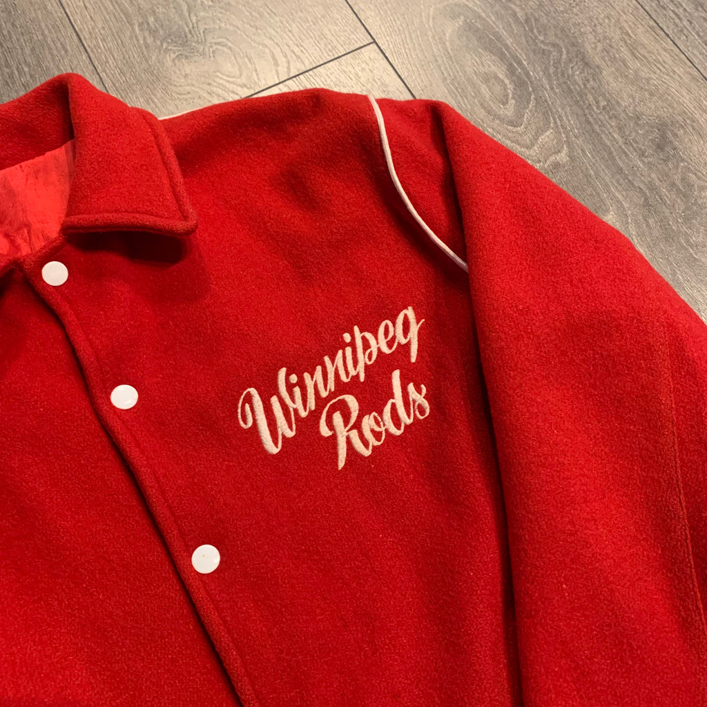 Winnipeg Rods Felt Jacket M