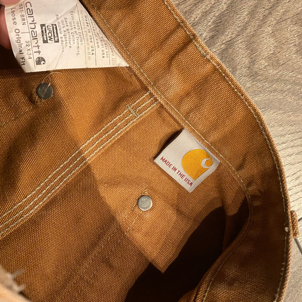 Carhartt Double Knee Carpenters 32” x 34”
