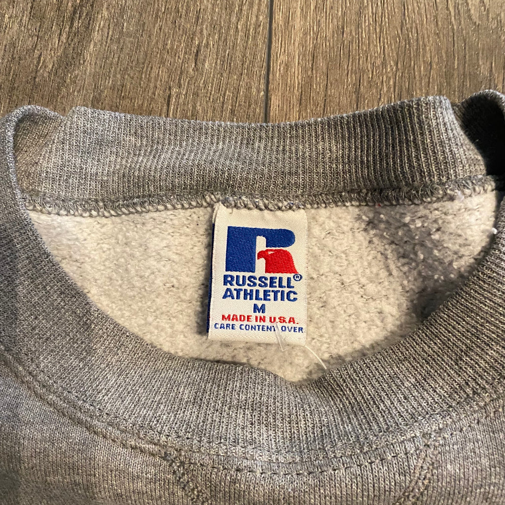 90s Russell Grey Crewneck M