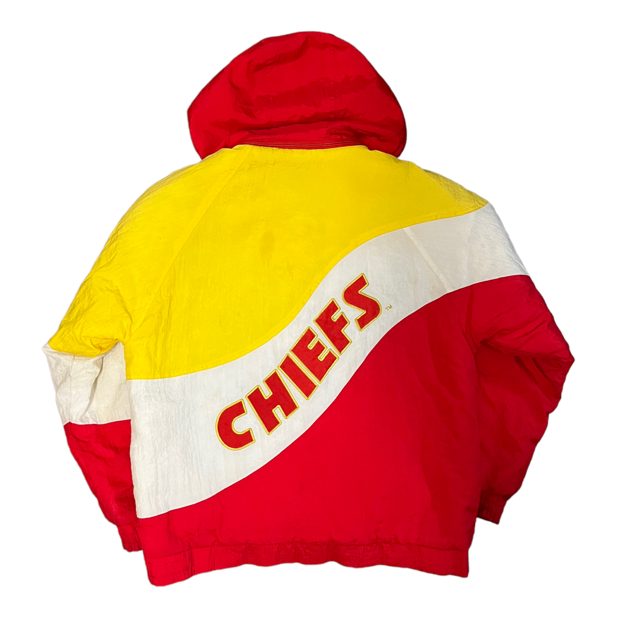 WESTSIDE STOREY VINTAGE  VINTAGE 90'S STARTER CHIEFS SATIN JACKET -  Westside Storey