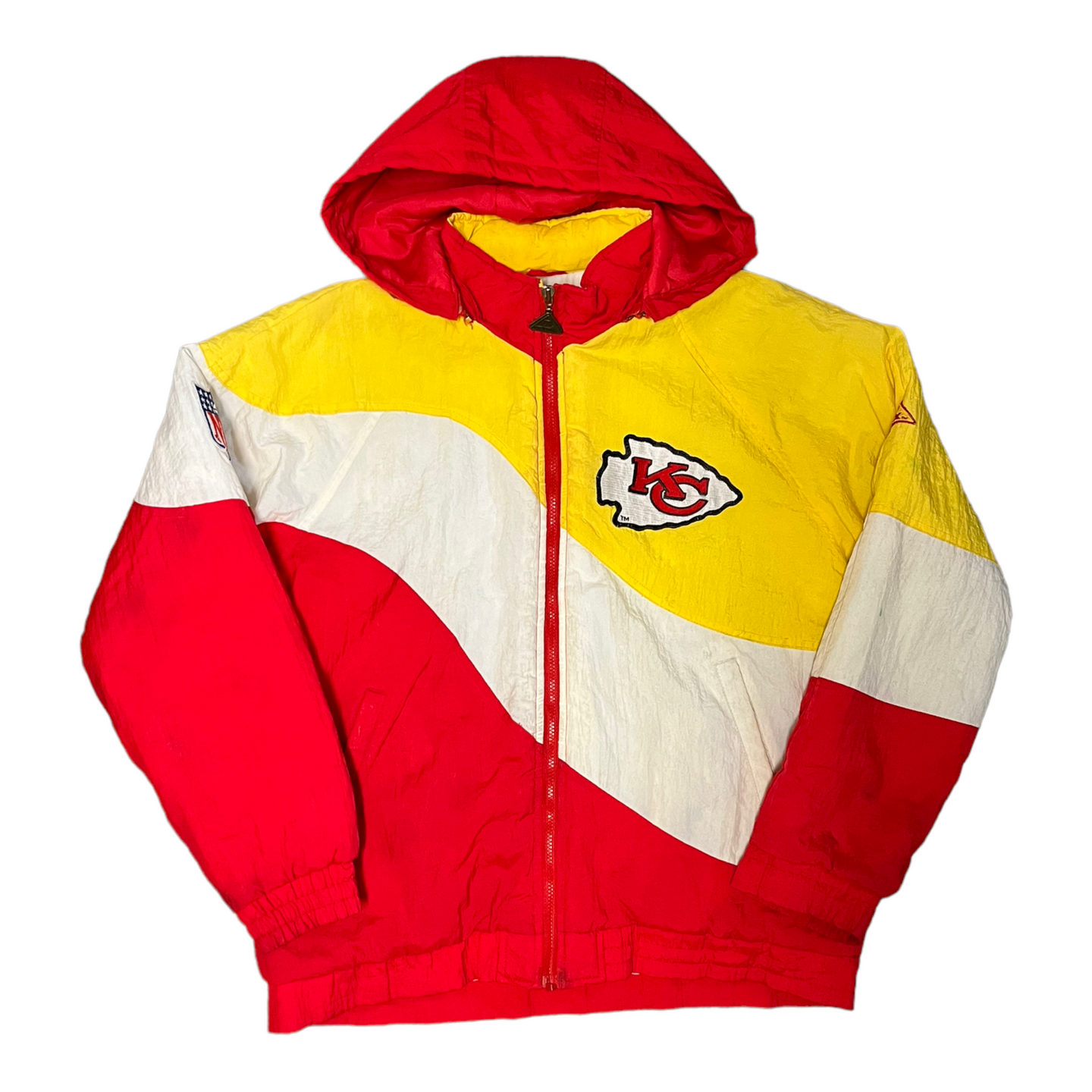 Vintage Kansas City Chiefs Apex puffer jacket L