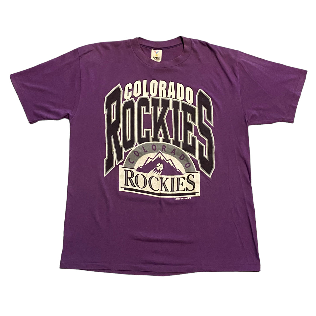 1991 Colorado Rockies MLB tee XL