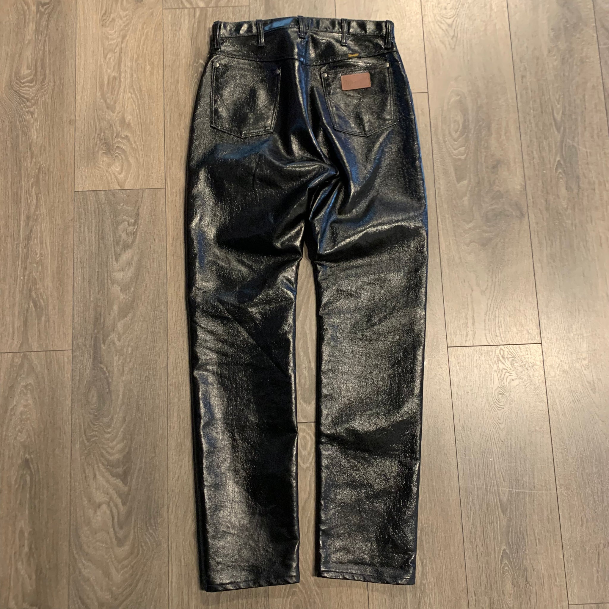 Wrangler leather pants hotsell