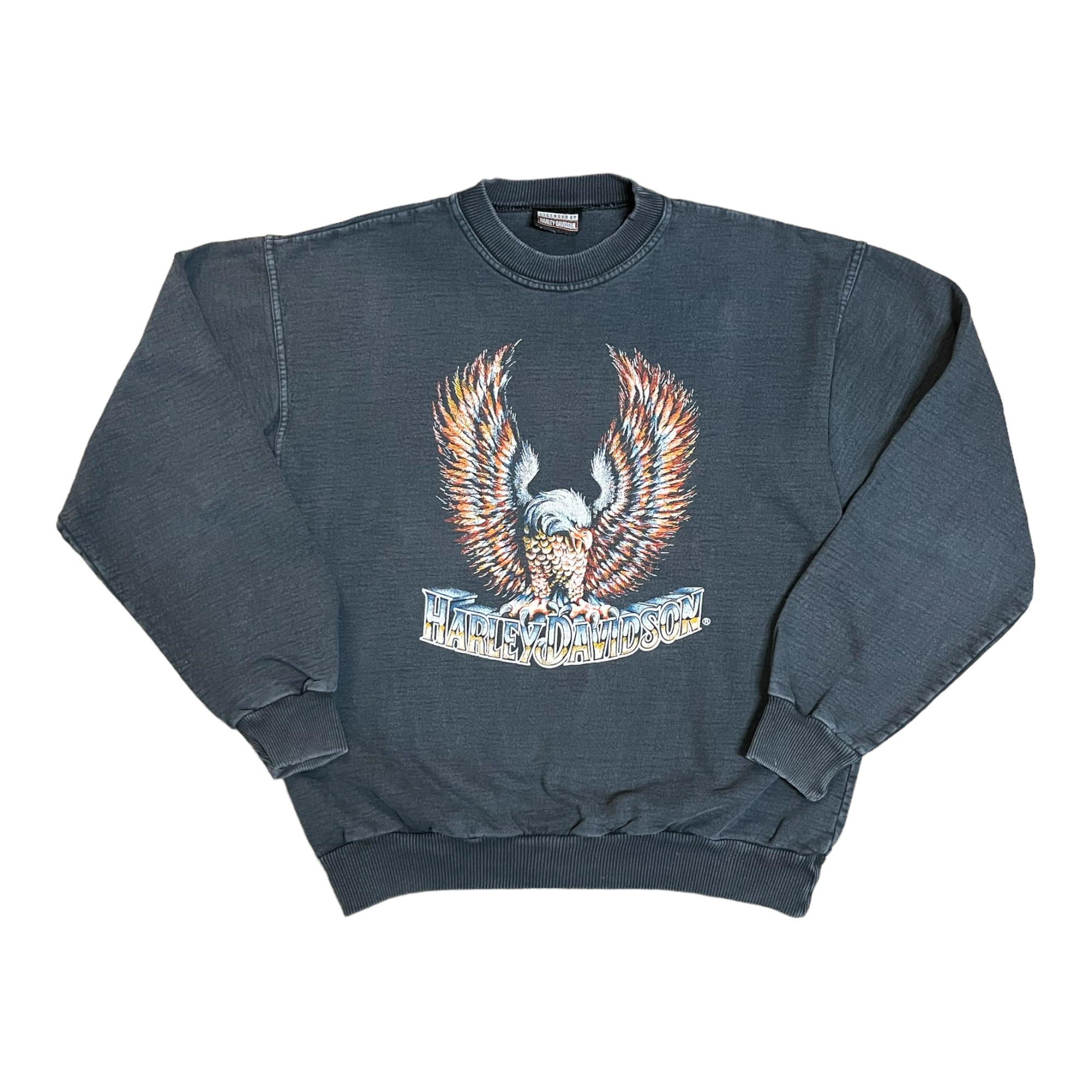 90s Harley Davidson crewneck L