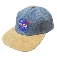 Load image into Gallery viewer, NASA Denim Hat OS
