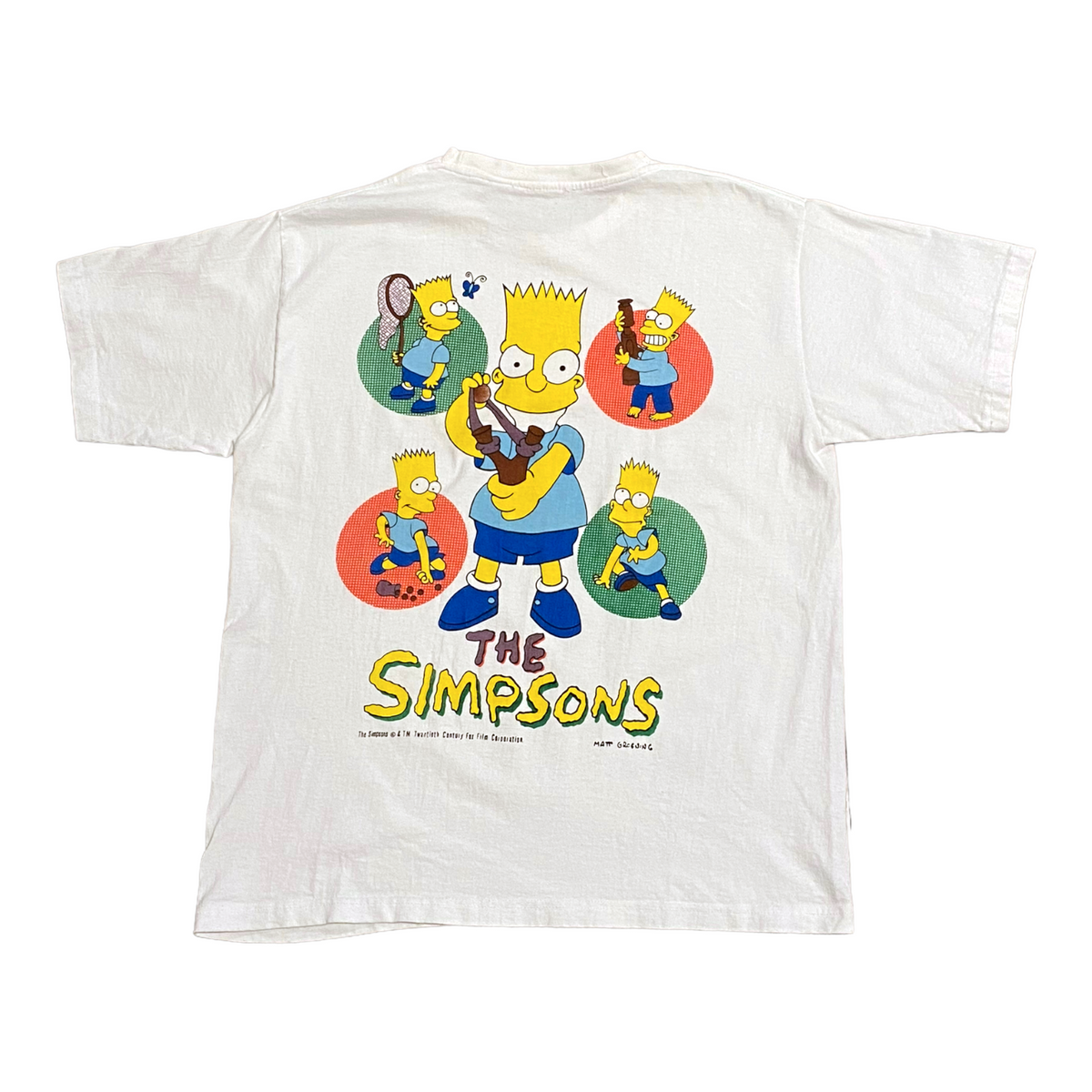 Vintage The Simpsons Bart Tee M