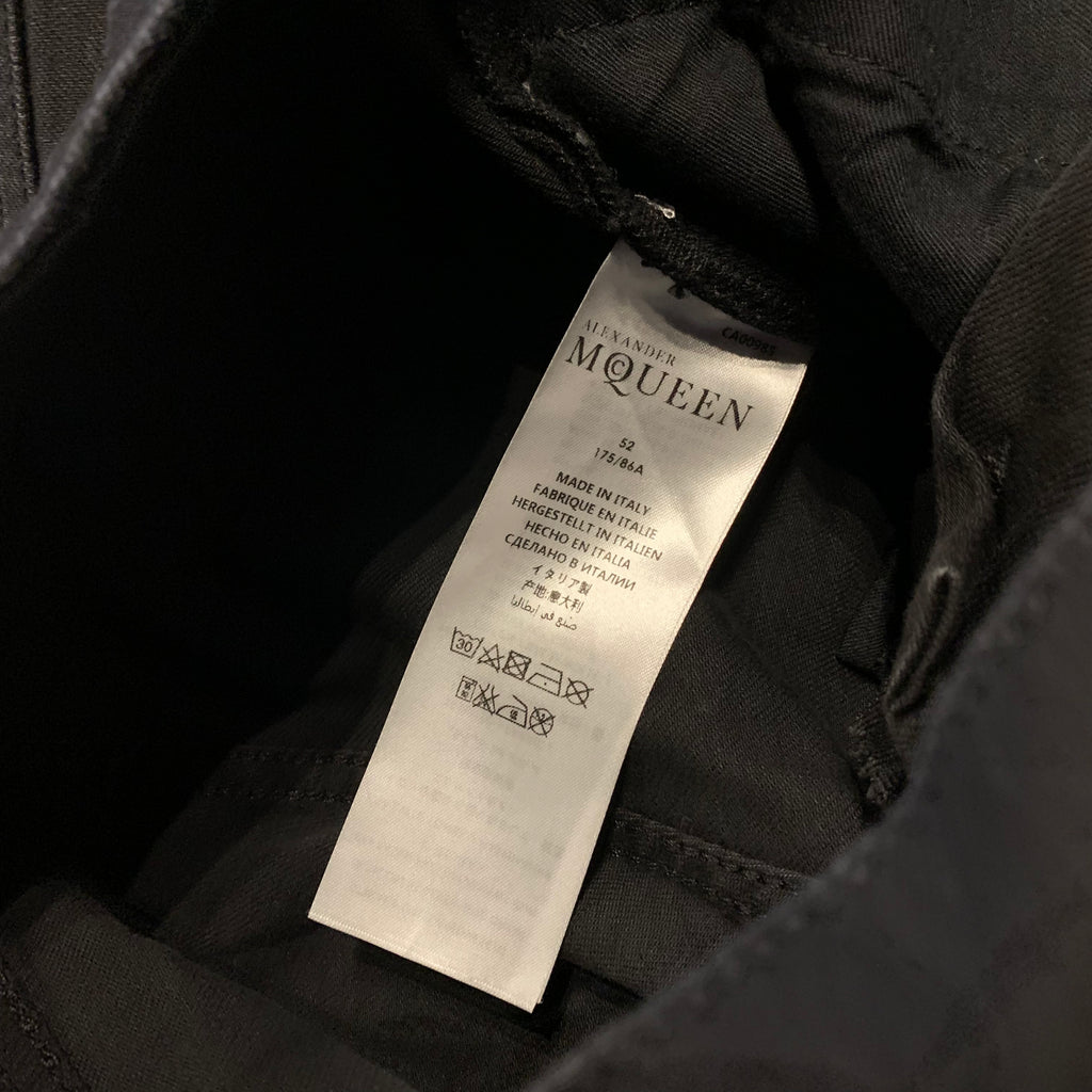 Alexander McQueen Black Denim 35