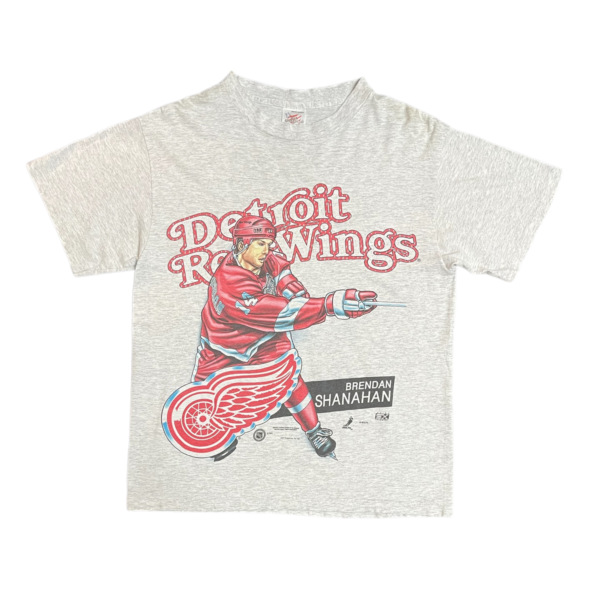 1996 Brendan Shanahan Red Wings tee M/L