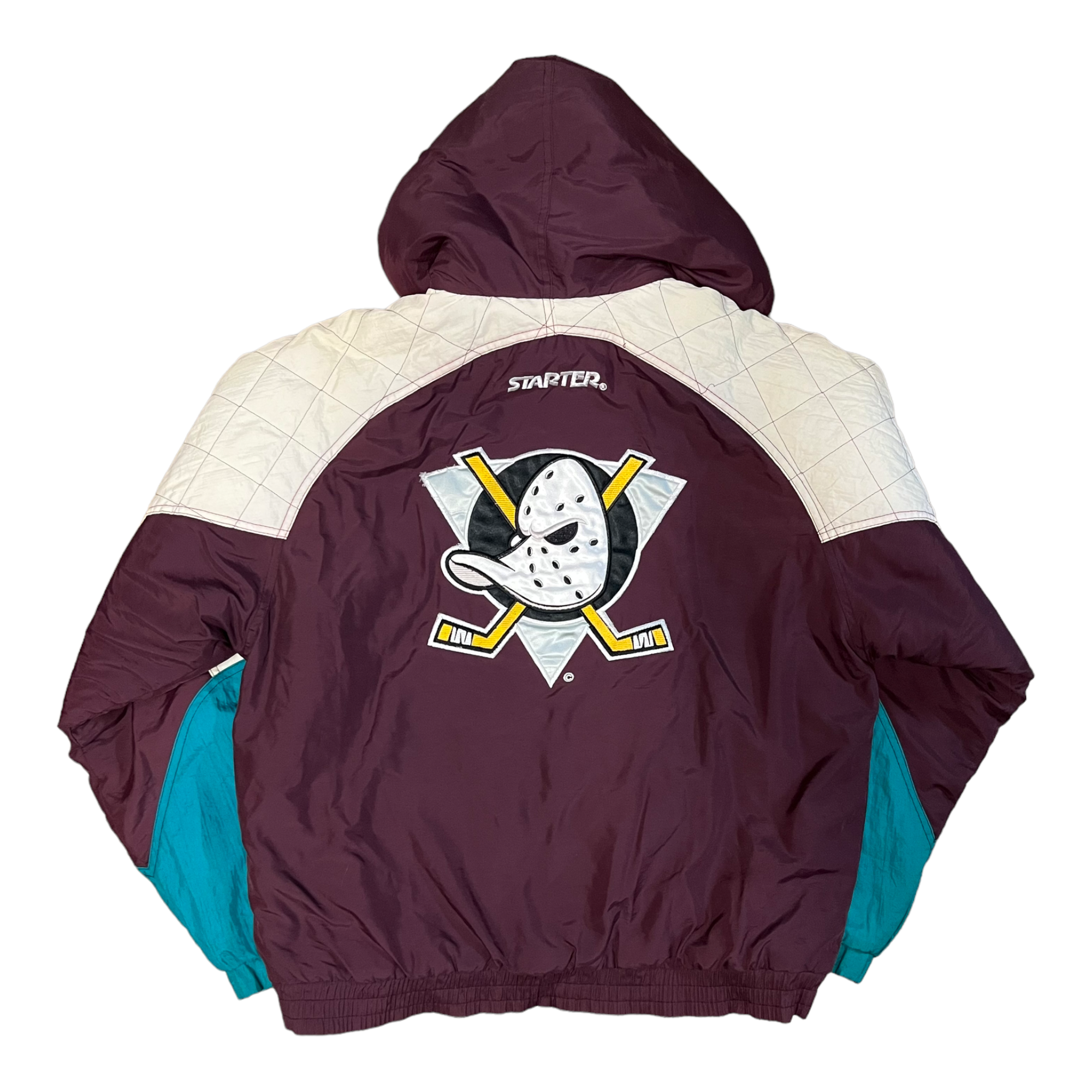 Vintage Anaheim Mighty Ducks Starter puffer jacket L – Gone Again