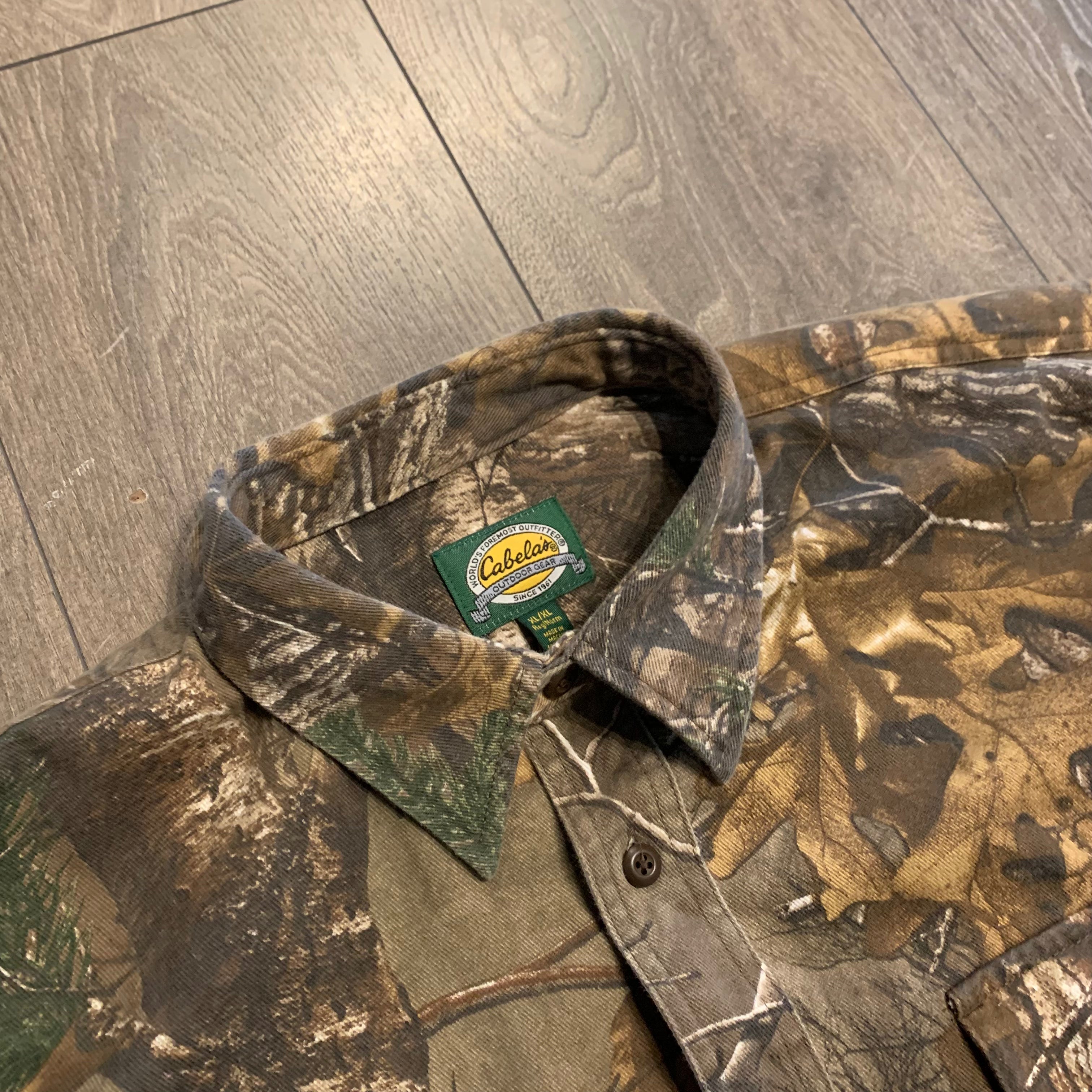 RealTree Cabelas Button-Up XL