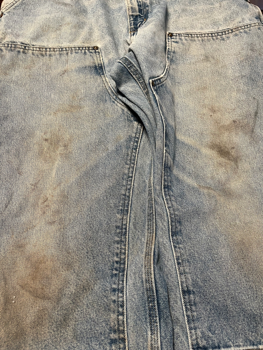 Vintage Carhartt denim carpenter pants 40x32