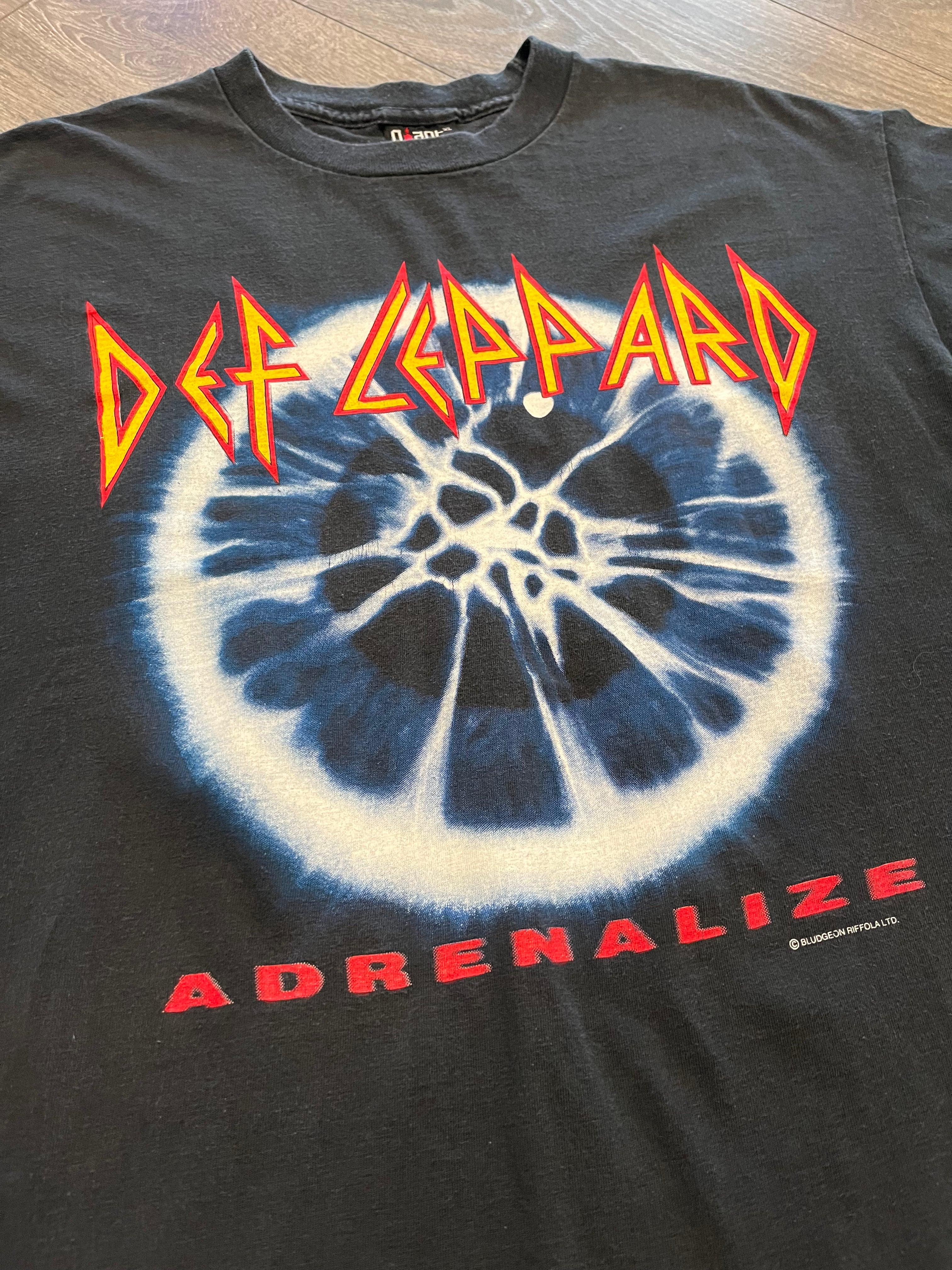 1992 Def Leppard Adrenalize tee XL