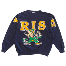 Load image into Gallery viewer, Vintage ND Irish Spellout Crewneck XXL
