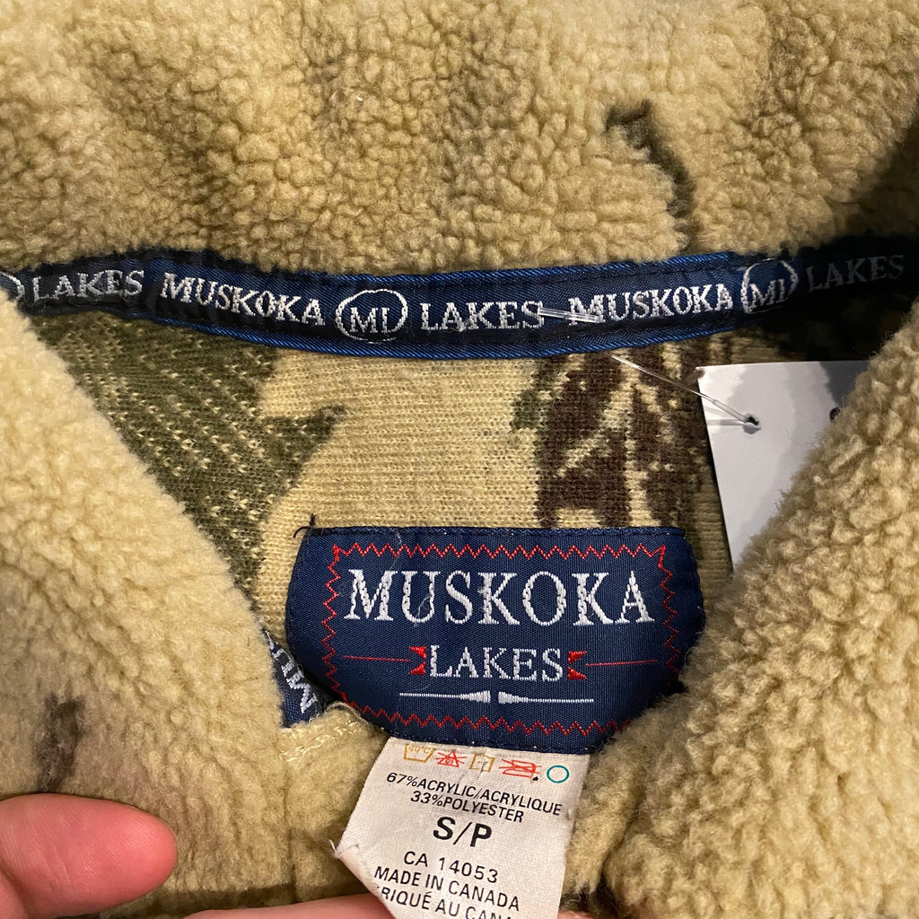 90s Muskoka Fleece Overshirt S