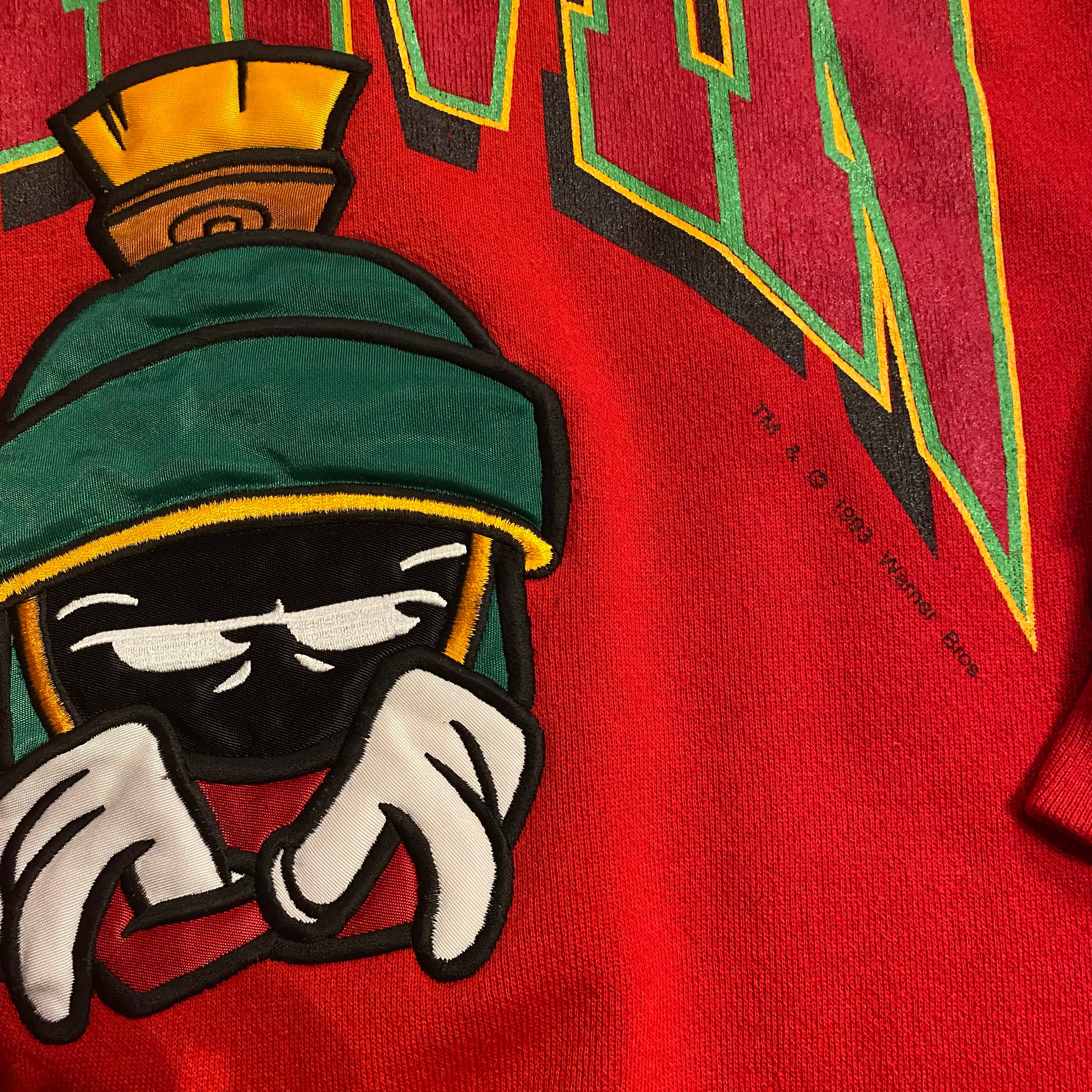 1993 Marvin The Martian Crewneck L