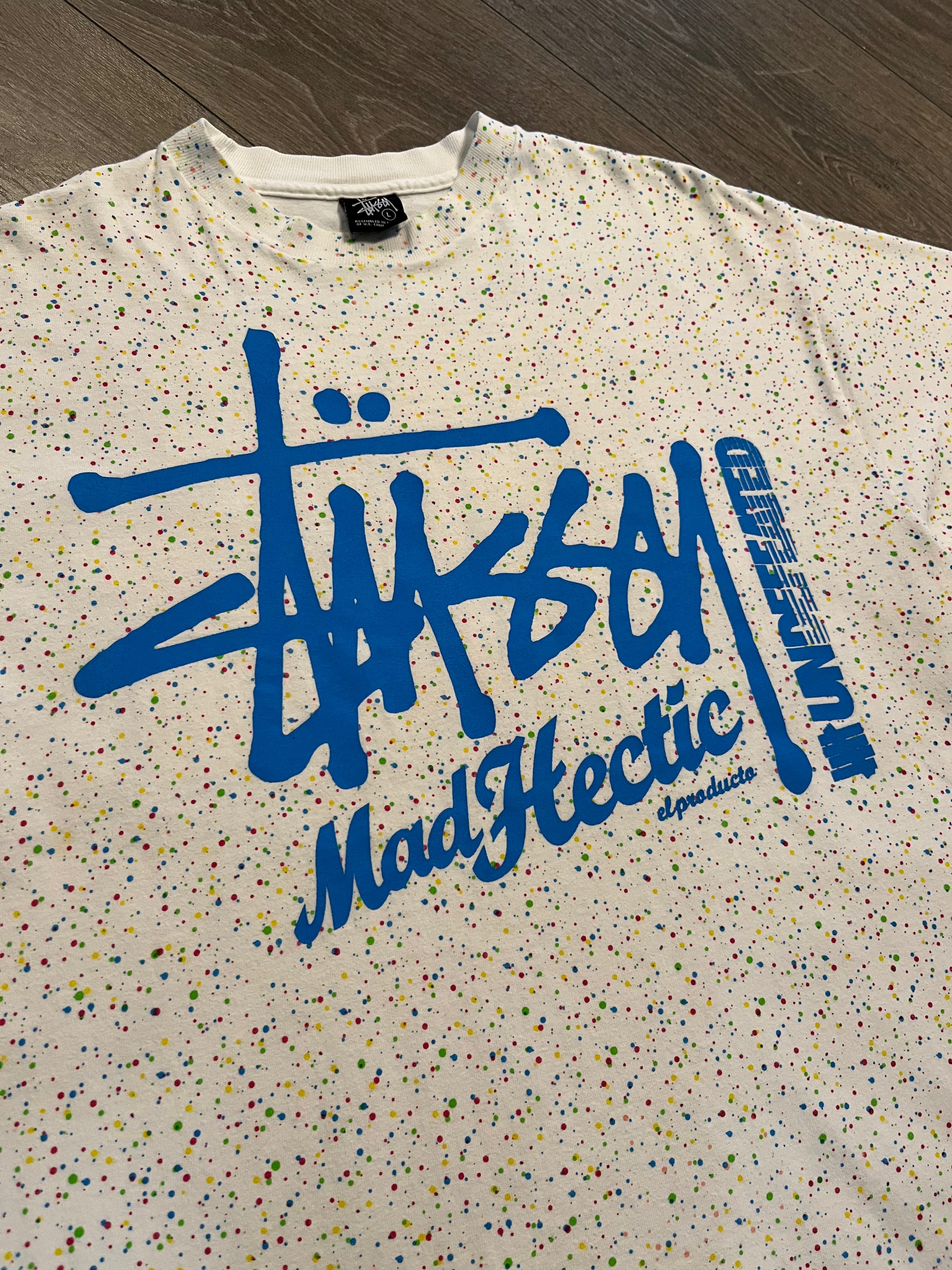 2000s Stussy x Mad Hectic Undefeated tee L