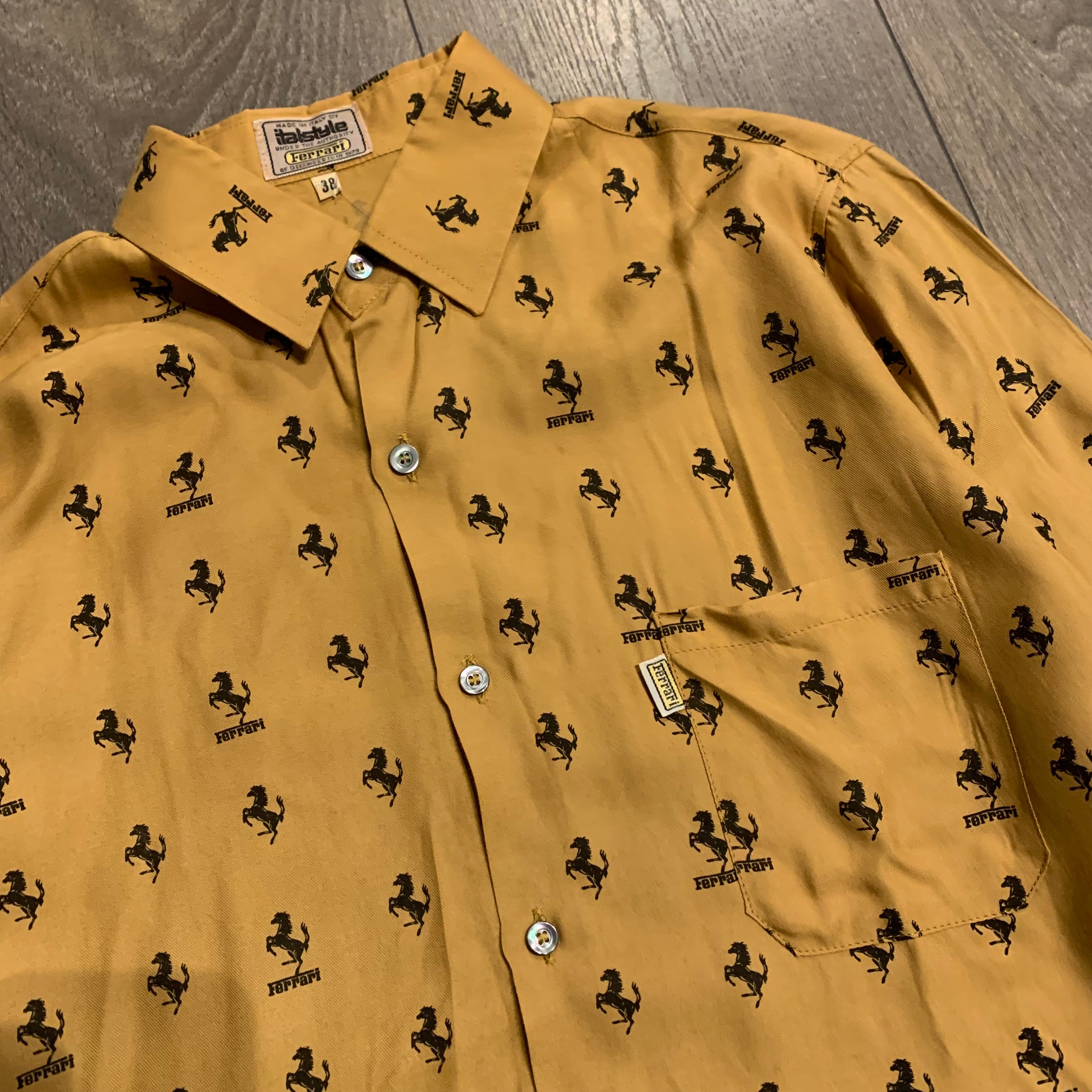 79 Ferrari AOP Button Up M