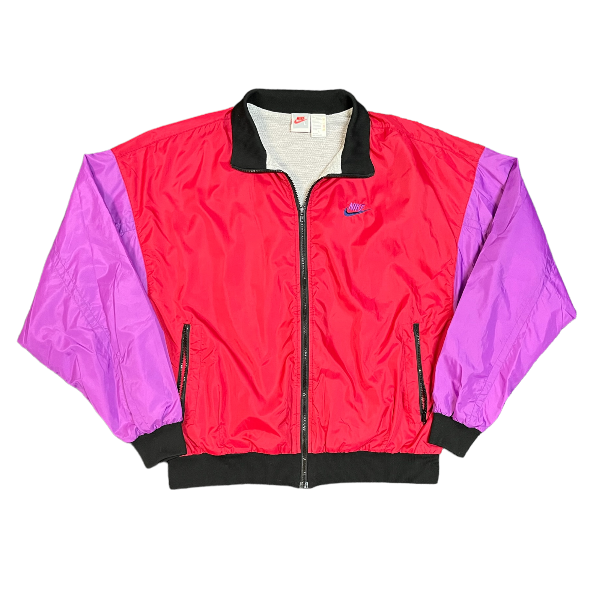 90s Nike big logo light jacket L