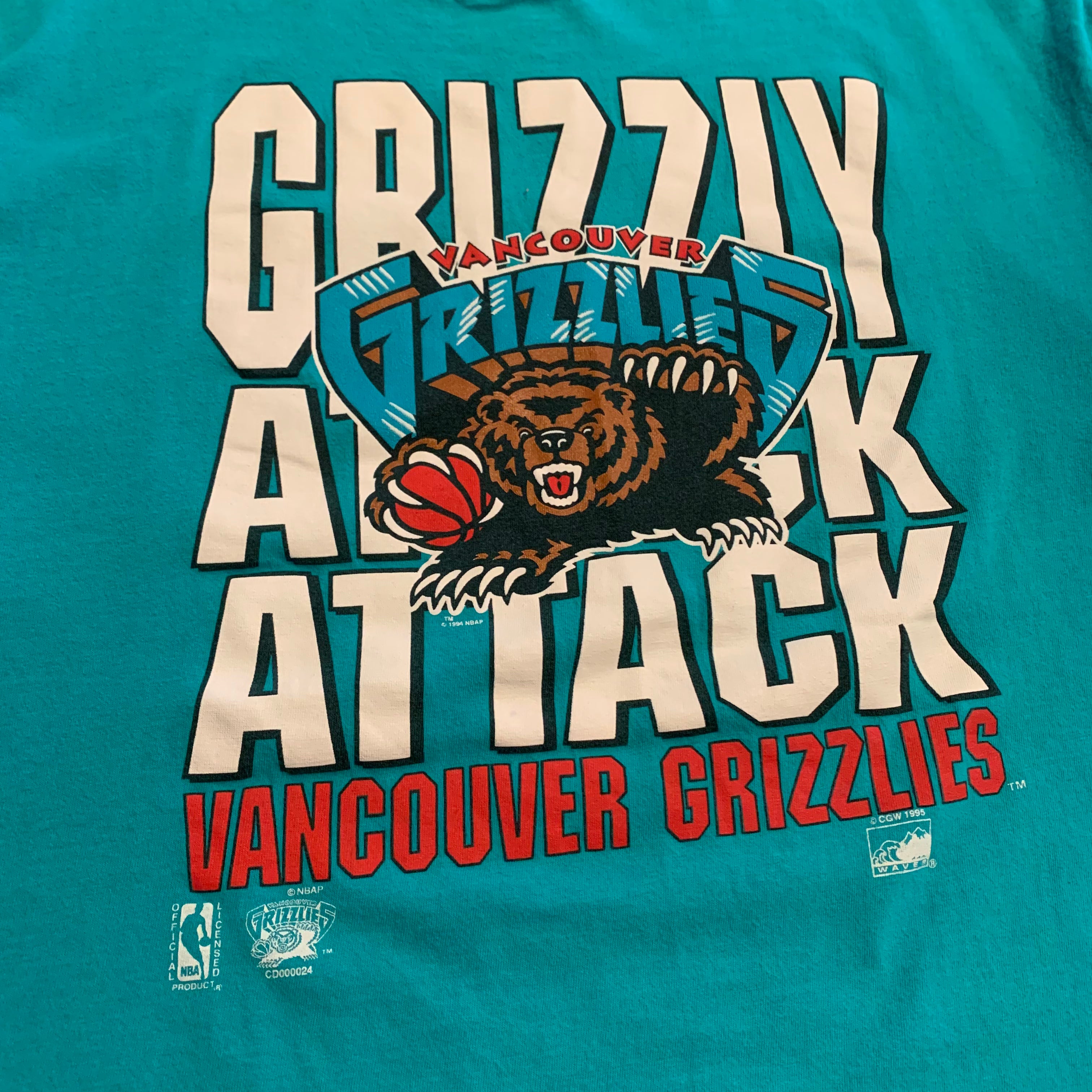 94’ Vancouver Grizzlies Tee XL