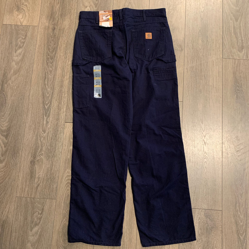 Navy NWT Carhartt Carpenters 36