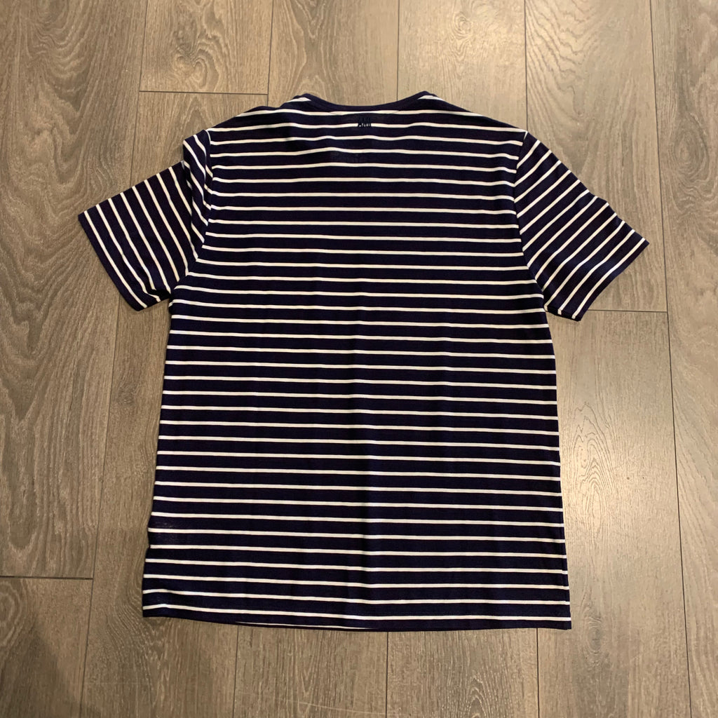 AMI Striped Pocket Tee M