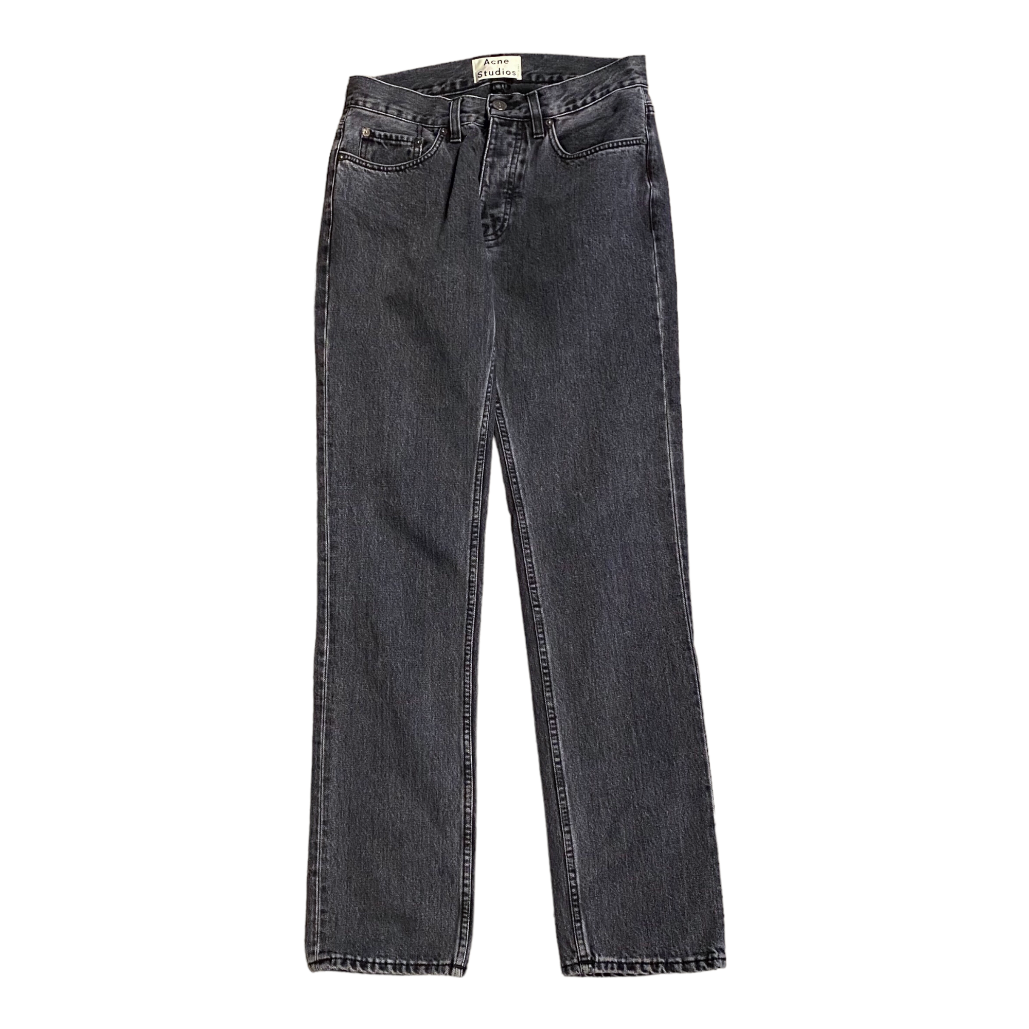 Acne Studios Washed Black Denim 28” x 30”