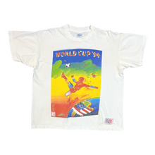 Load image into Gallery viewer, Vintage World Cup 94 Peter Max tee M/L
