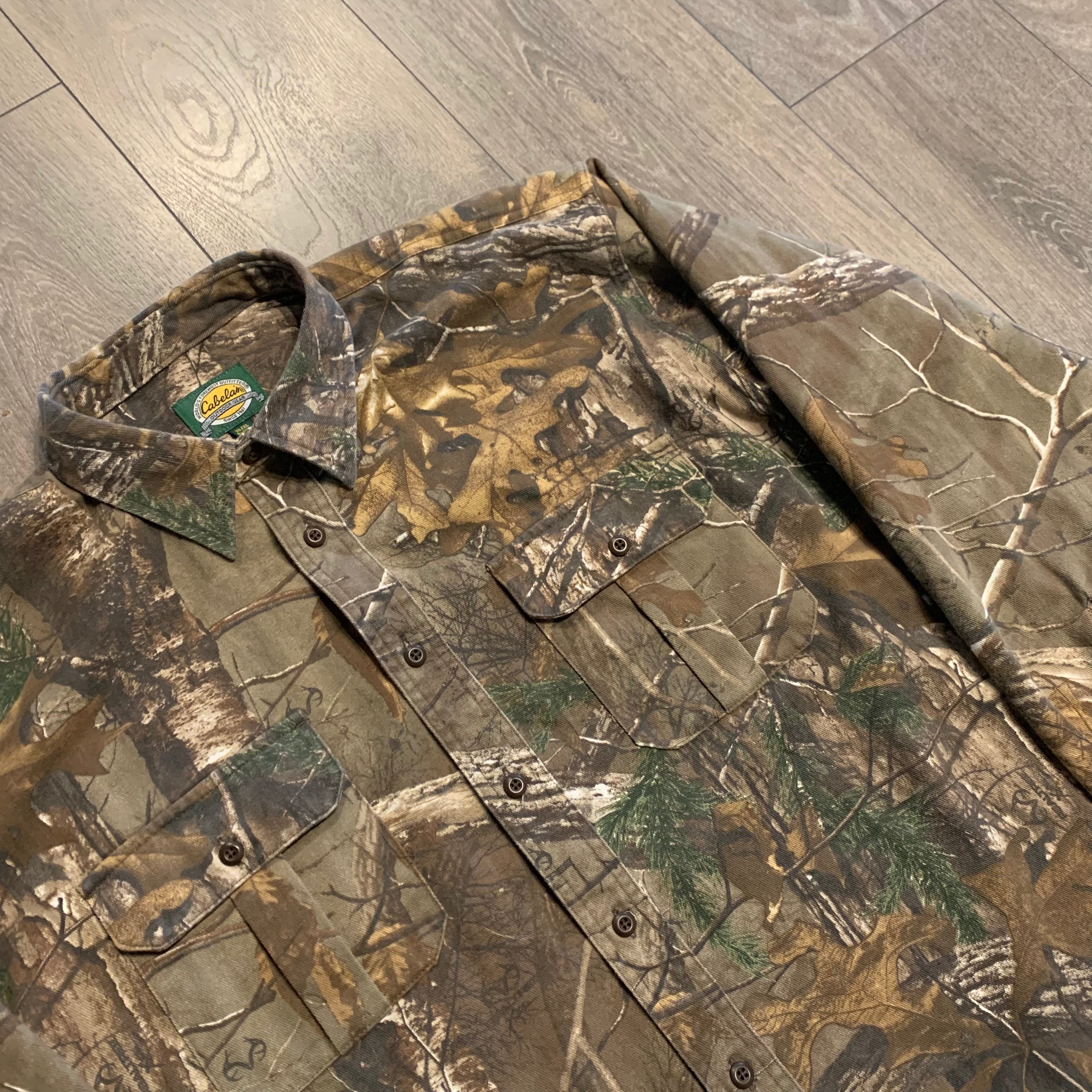 RealTree Cabelas Button-Up XL