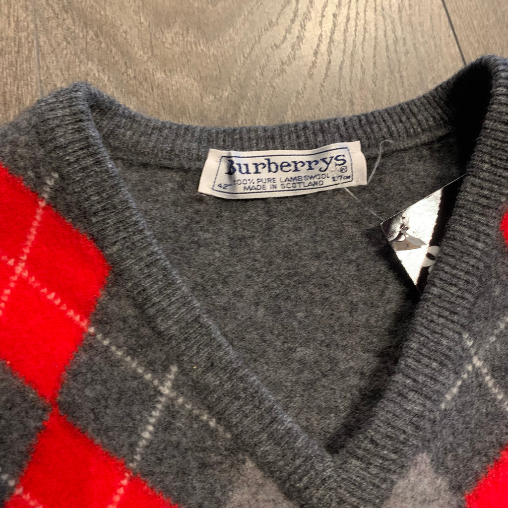 Burberry V-Neck Sweater M