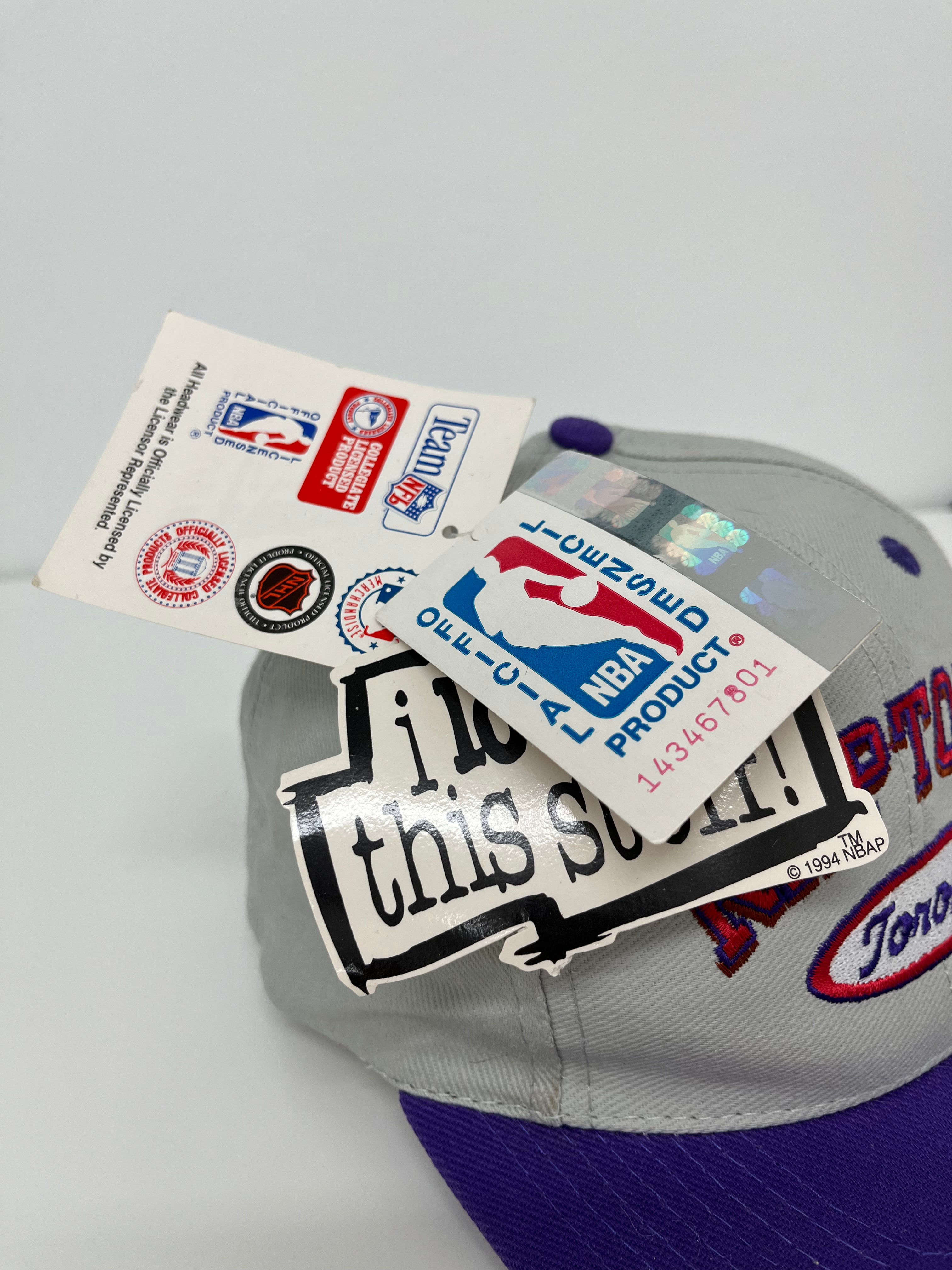 Vintage Toronto Raptors BNWT snapback