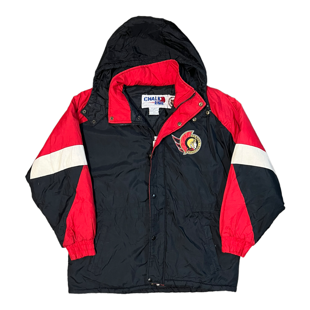 Vintage Ottawa Senators puffer parka jacket M/L