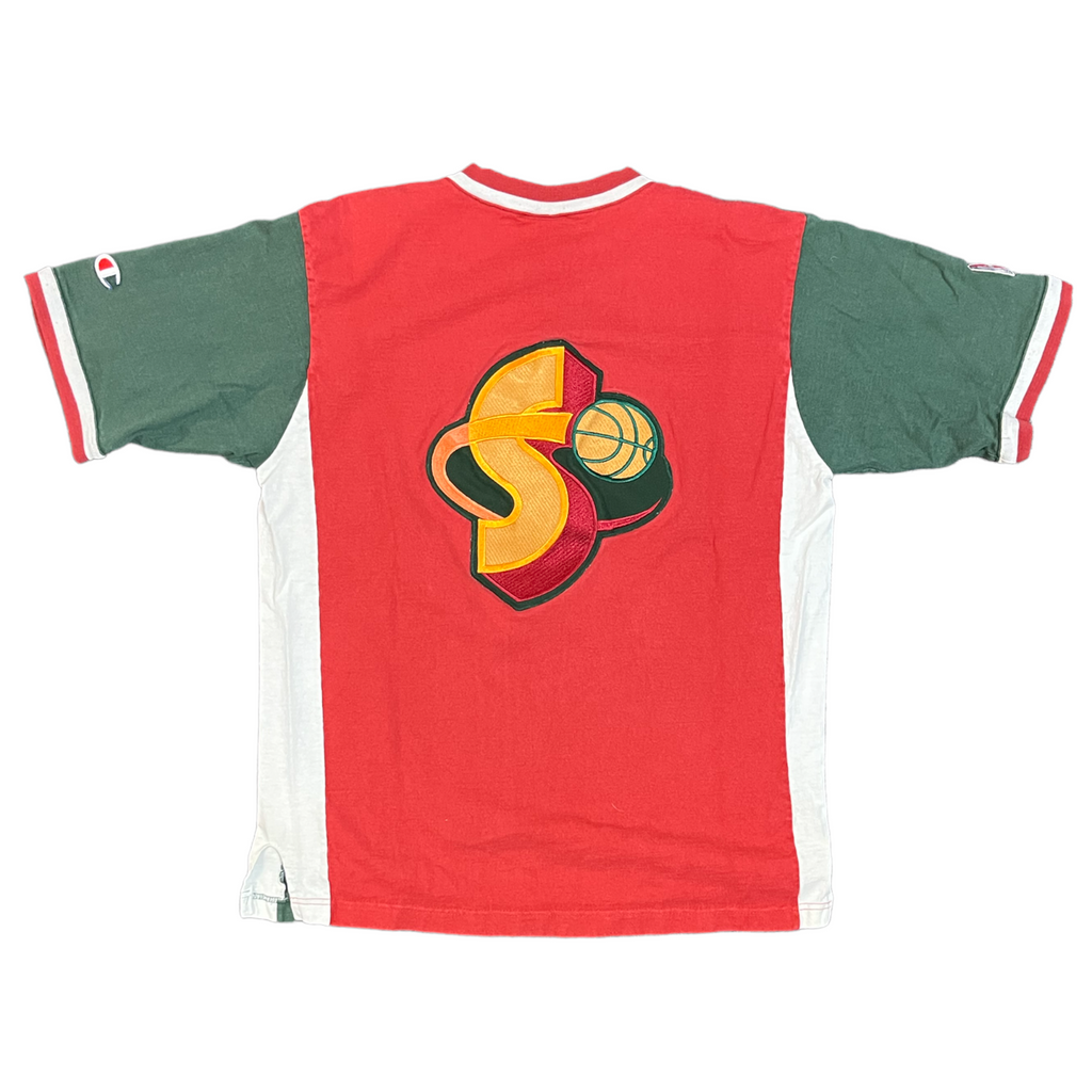 90s Seattle Sonics Champion shirt L