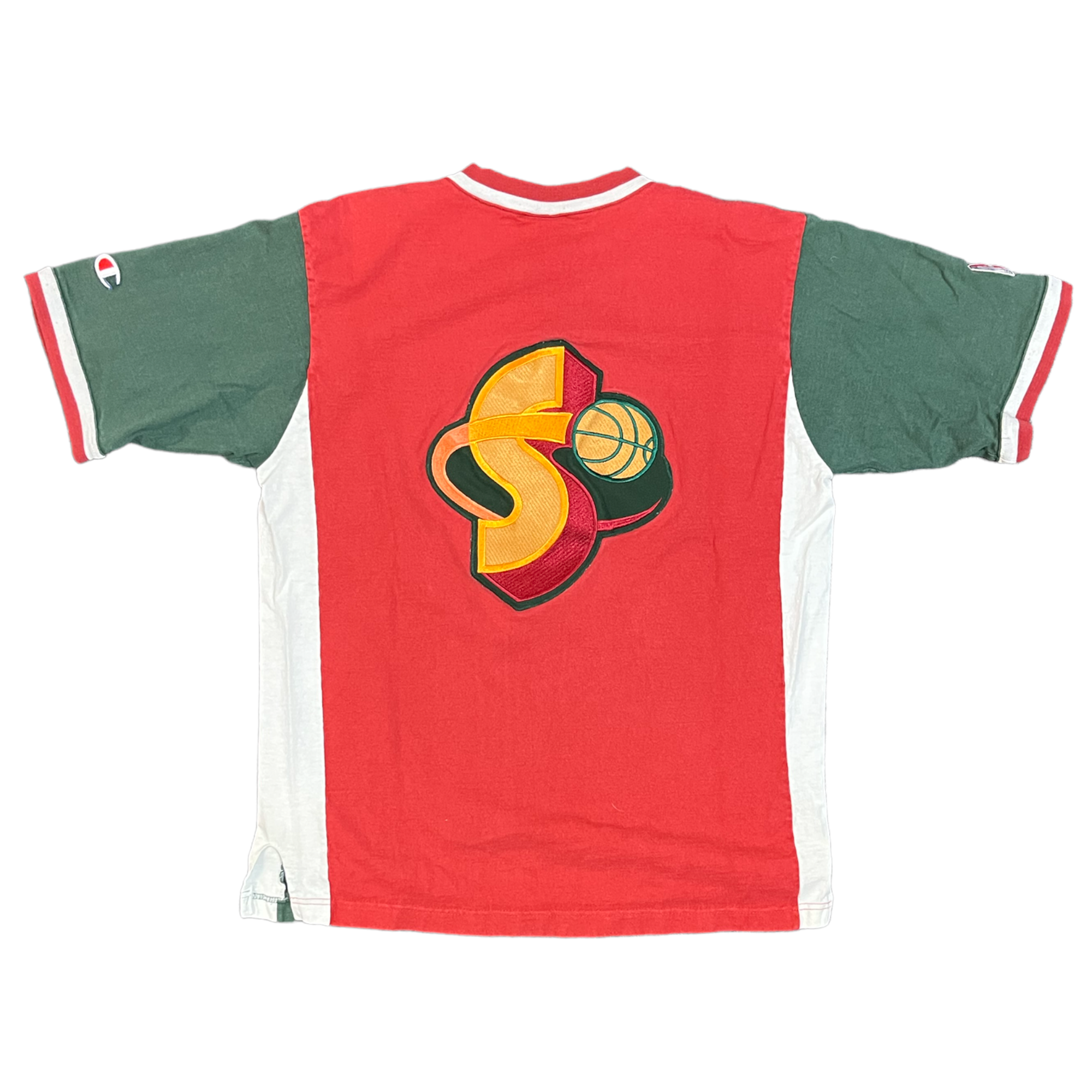 90s Seattle Sonics Champion shirt L