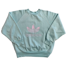 Load image into Gallery viewer, Teal Adidas Crewneck M
