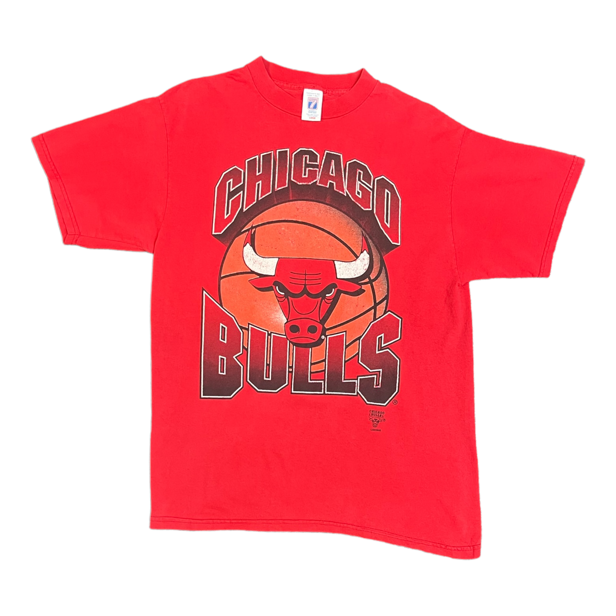 90s Chicago Bulls tee L