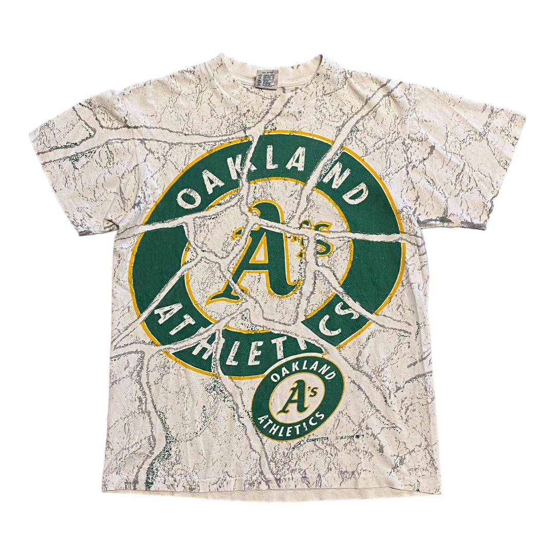 1994 Oakland A’s AOP tee M